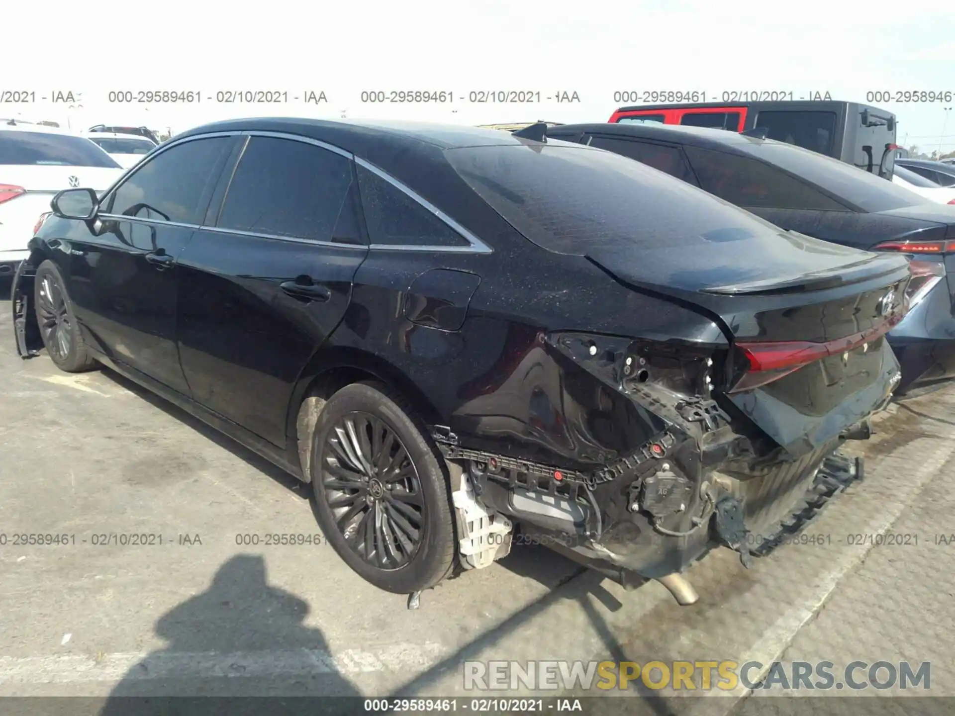 3 Photograph of a damaged car 4T1E21FB7LU017238 TOYOTA AVALON 2020