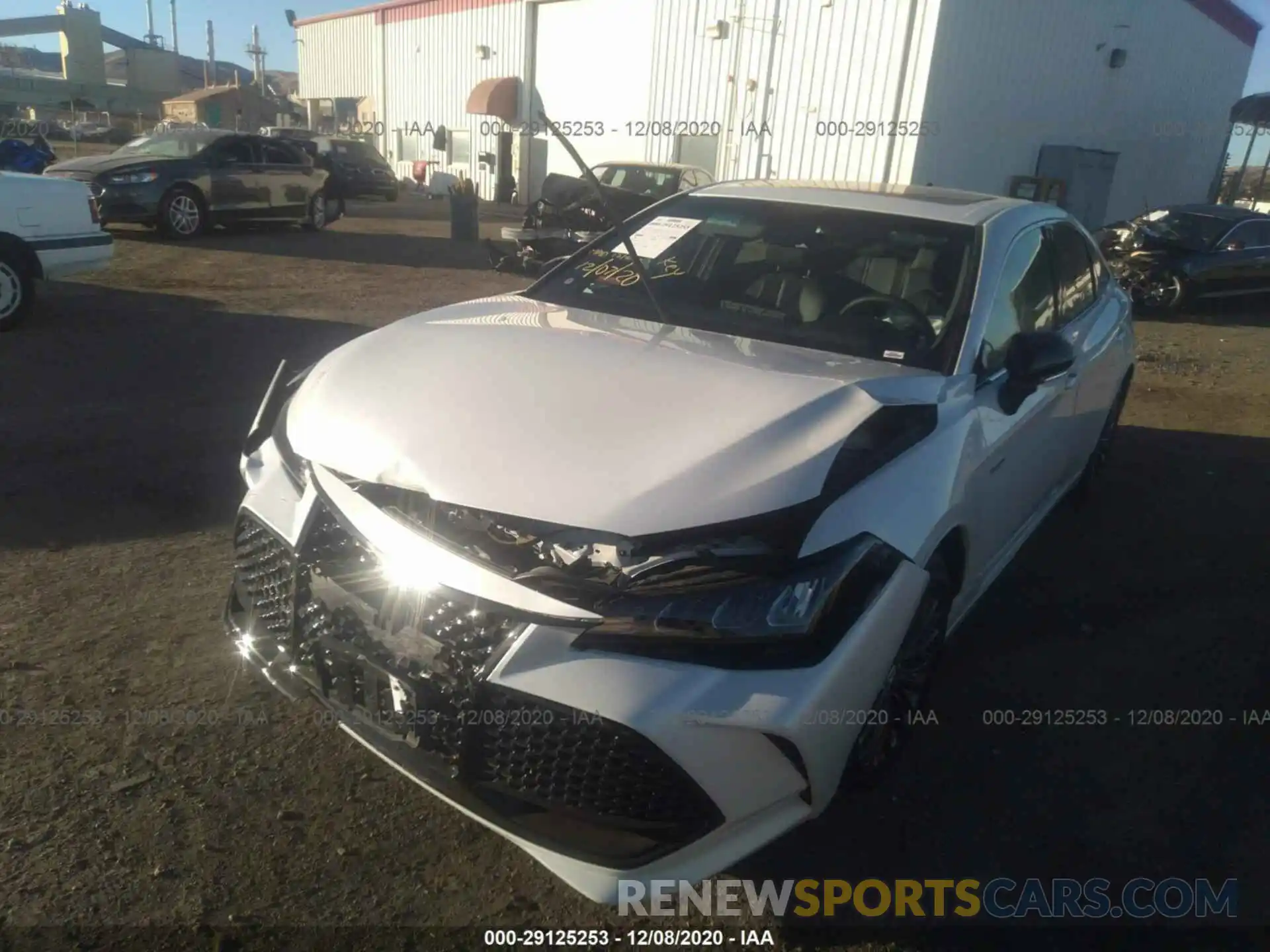 2 Photograph of a damaged car 4T1E21FB8LU014882 TOYOTA AVALON 2020