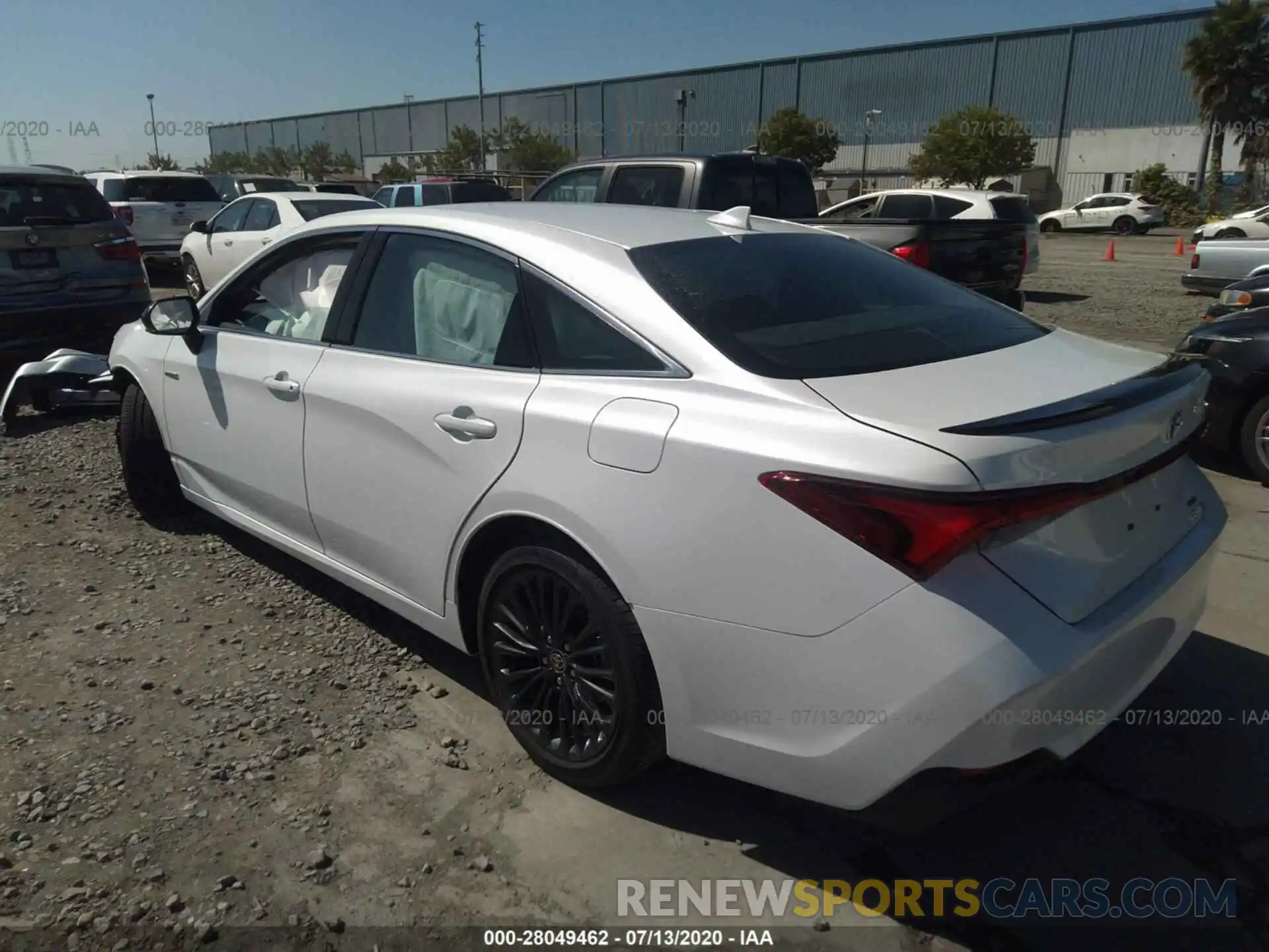 3 Photograph of a damaged car 4T1E21FB8LU017054 TOYOTA AVALON 2020