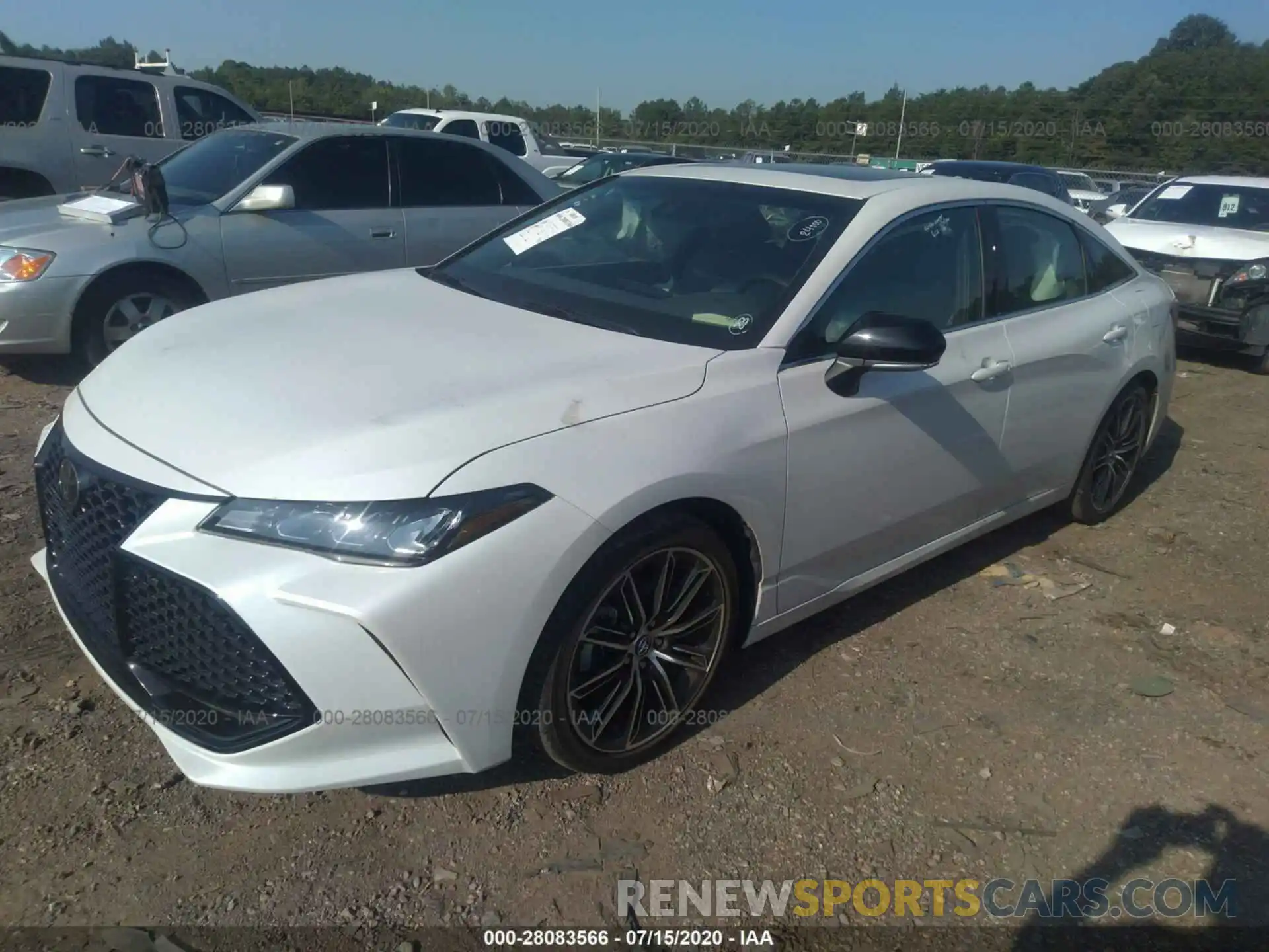 2 Photograph of a damaged car 4T1EZ1FB0LU043224 TOYOTA AVALON 2020