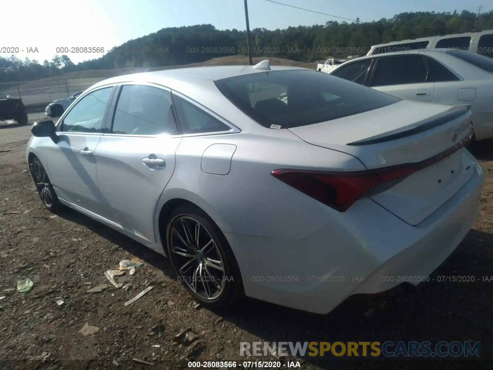 3 Photograph of a damaged car 4T1EZ1FB0LU043224 TOYOTA AVALON 2020