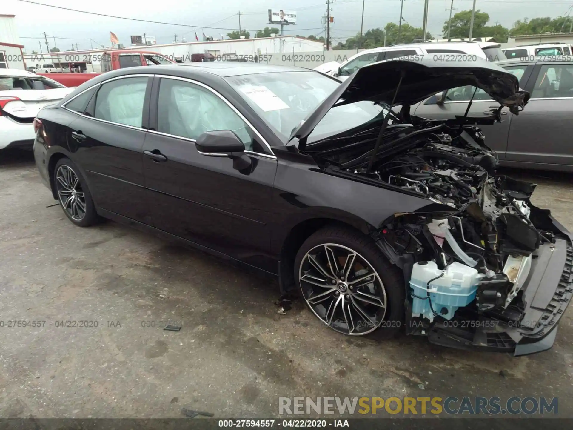 1 Photograph of a damaged car 4T1EZ1FB3LU040981 TOYOTA AVALON 2020