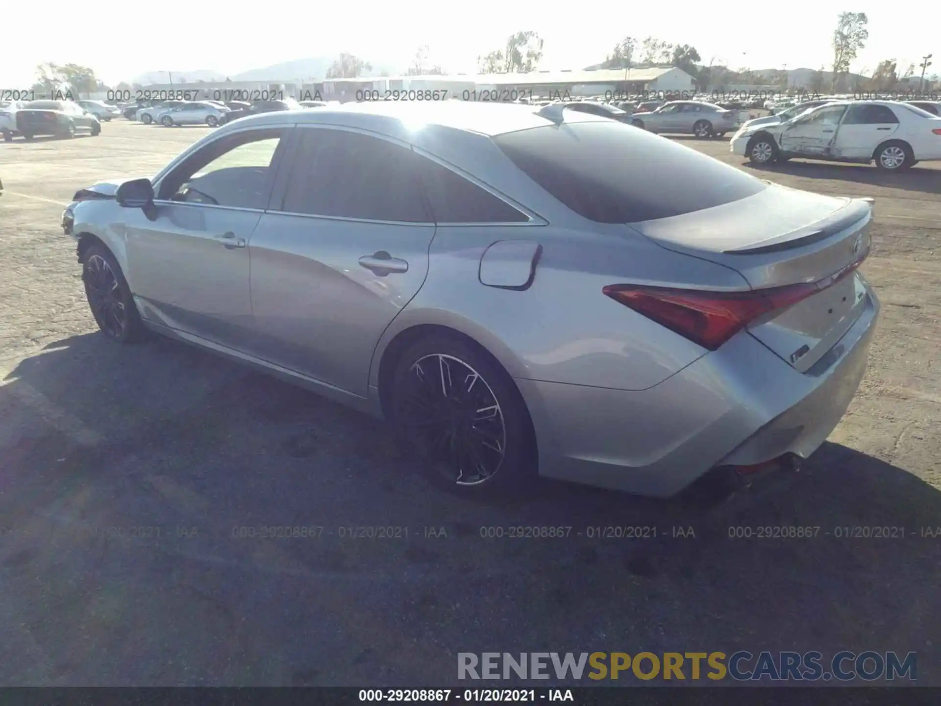 3 Photograph of a damaged car 4T1EZ1FB4LU042304 TOYOTA AVALON 2020