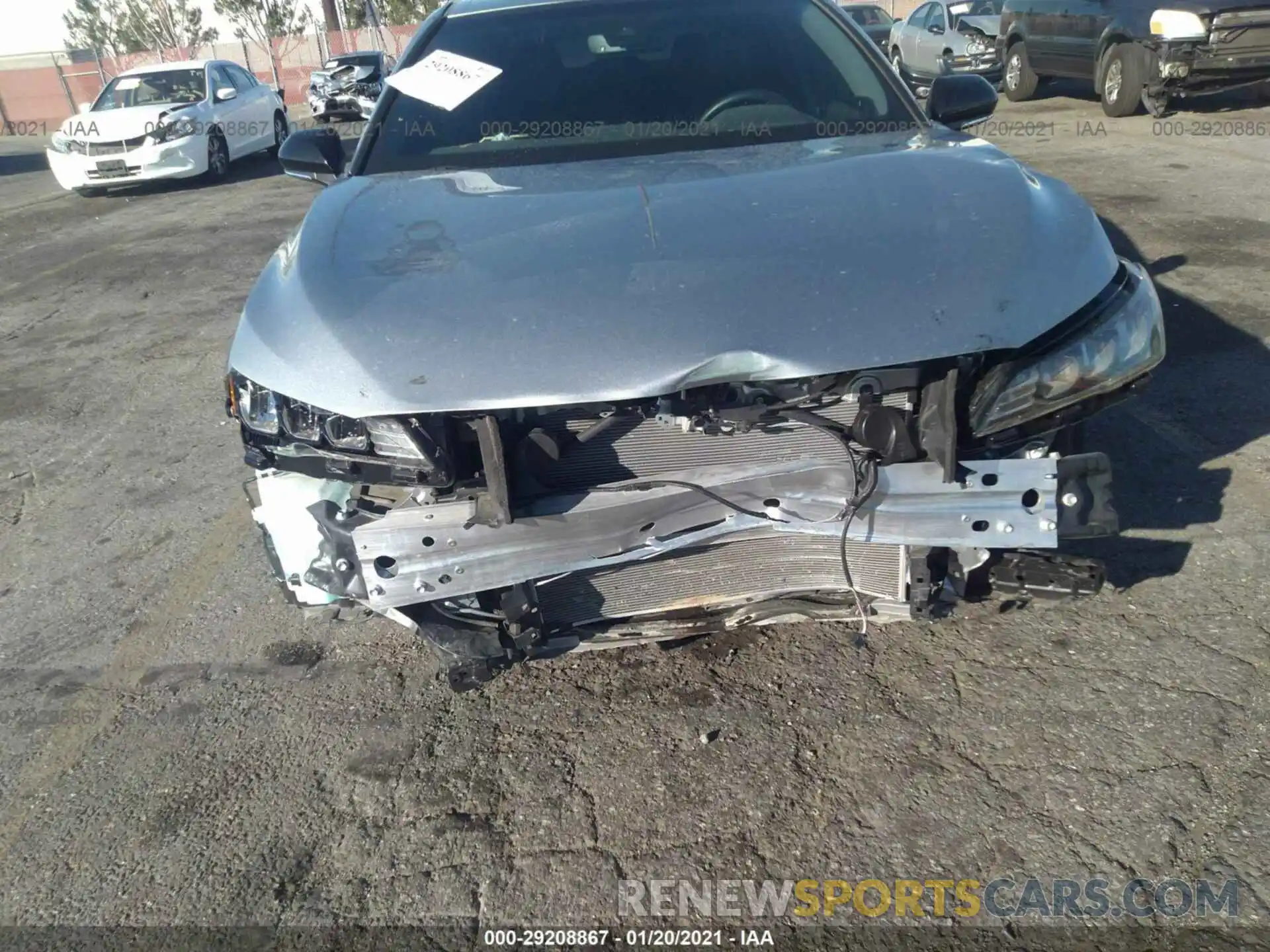 6 Photograph of a damaged car 4T1EZ1FB4LU042304 TOYOTA AVALON 2020