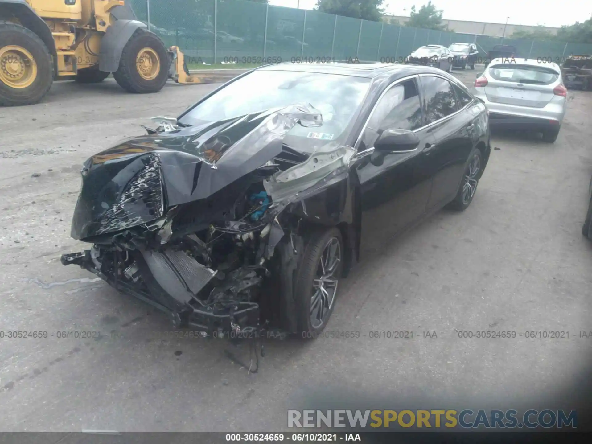 2 Photograph of a damaged car 4T1EZ1FB4LU052556 TOYOTA AVALON 2020