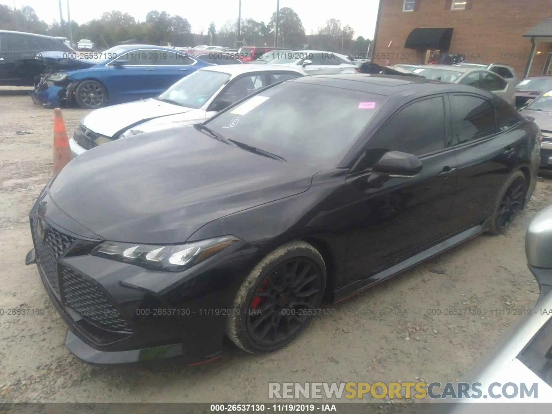 2 Photograph of a damaged car 4T1FZ1FB1LU038800 TOYOTA AVALON 2020