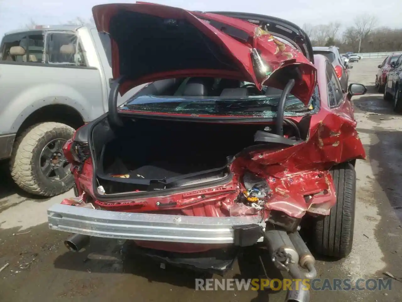 9 Photograph of a damaged car 4T1FZ1FB2LU056092 TOYOTA AVALON 2020