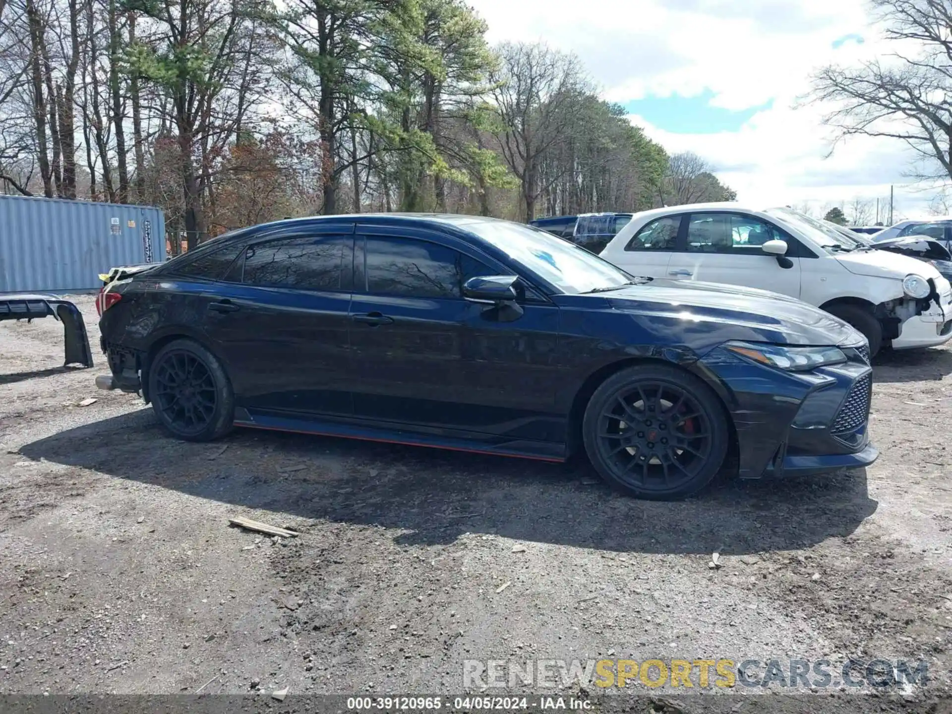 13 Photograph of a damaged car 4T1FZ1FB3LU049510 TOYOTA AVALON 2020