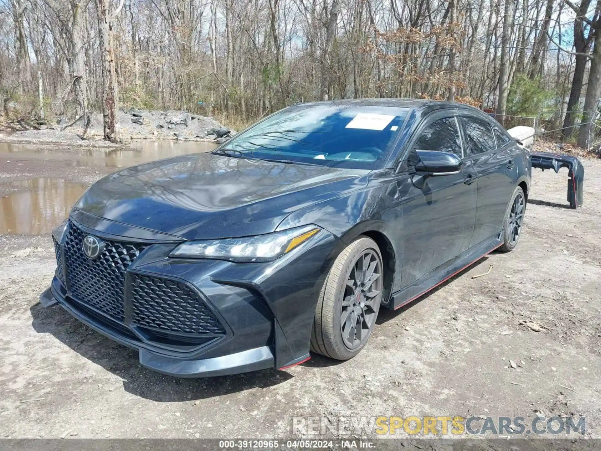 2 Photograph of a damaged car 4T1FZ1FB3LU049510 TOYOTA AVALON 2020