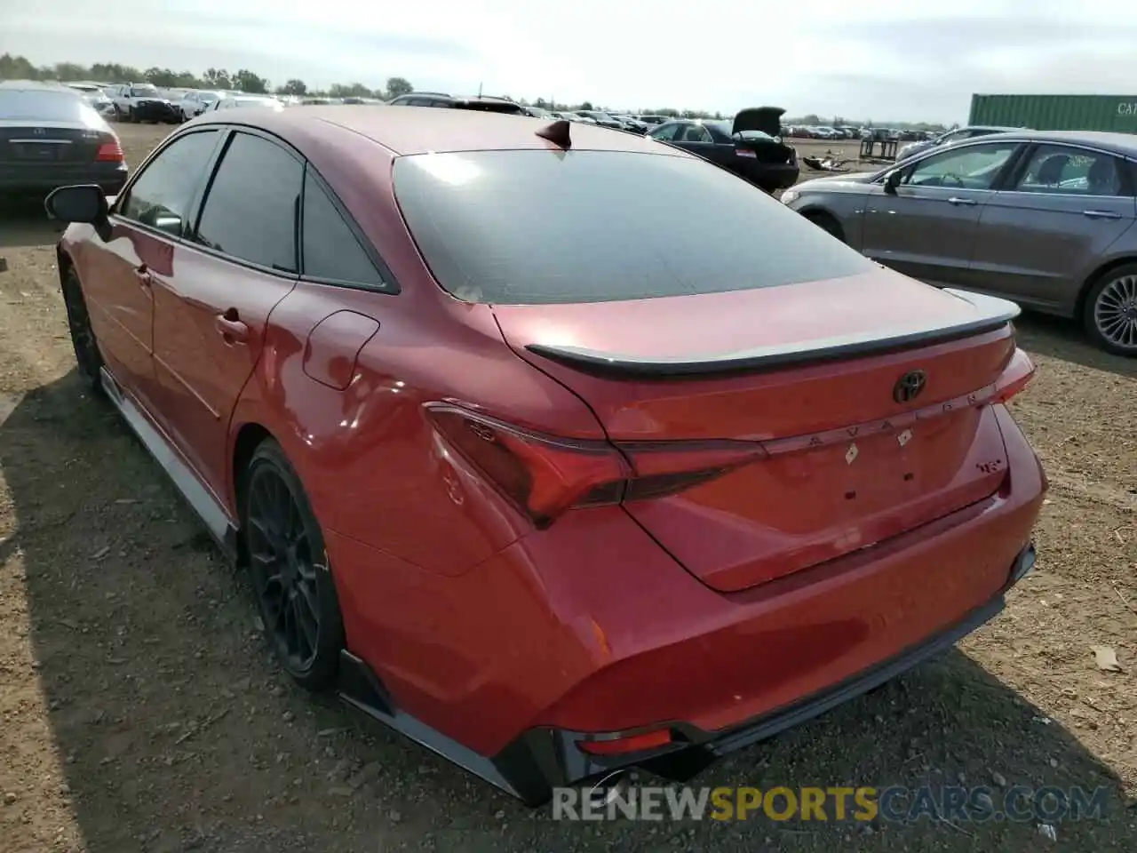 3 Photograph of a damaged car 4T1FZ1FB3LU056070 TOYOTA AVALON 2020