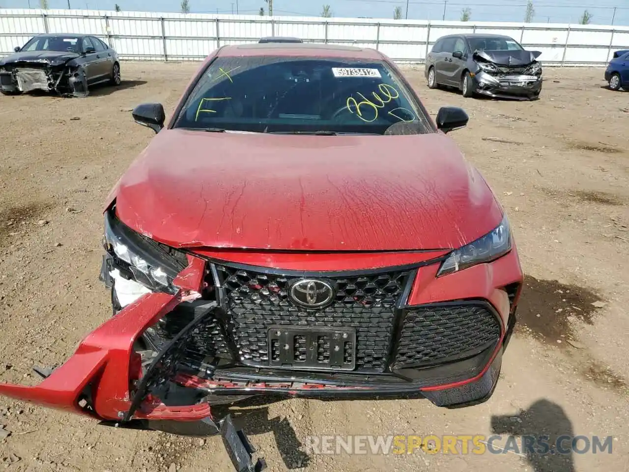 9 Photograph of a damaged car 4T1FZ1FB3LU056070 TOYOTA AVALON 2020