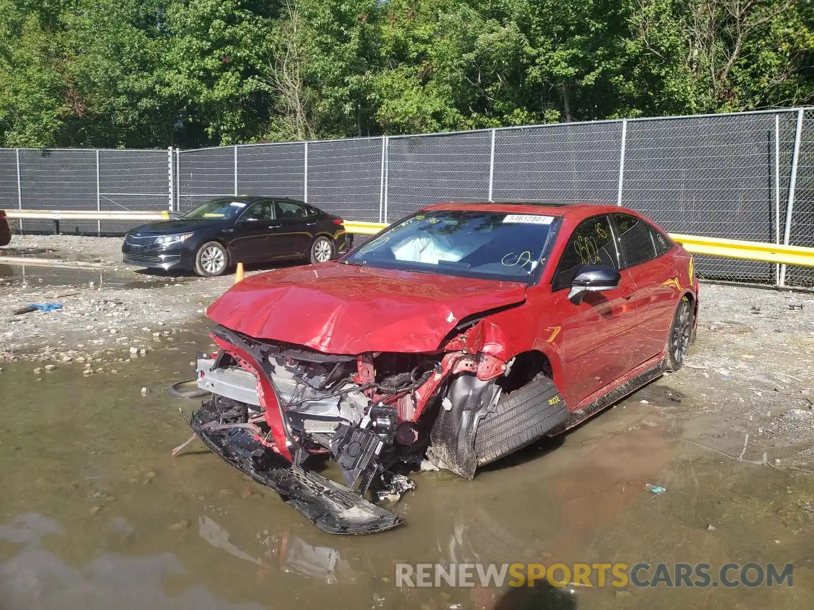 2 Photograph of a damaged car 4T1FZ1FB5LU048049 TOYOTA AVALON 2020