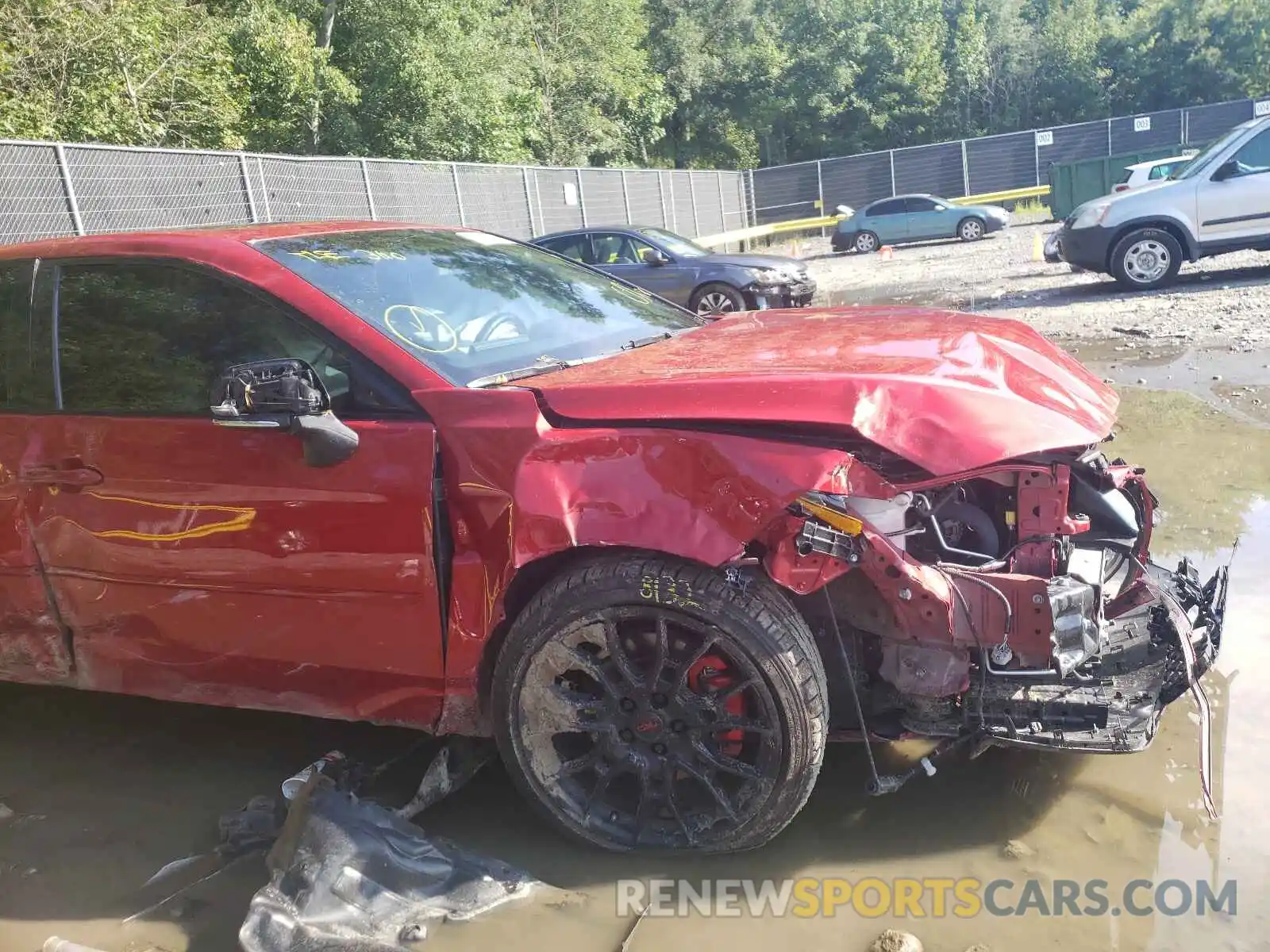 9 Photograph of a damaged car 4T1FZ1FB5LU048049 TOYOTA AVALON 2020