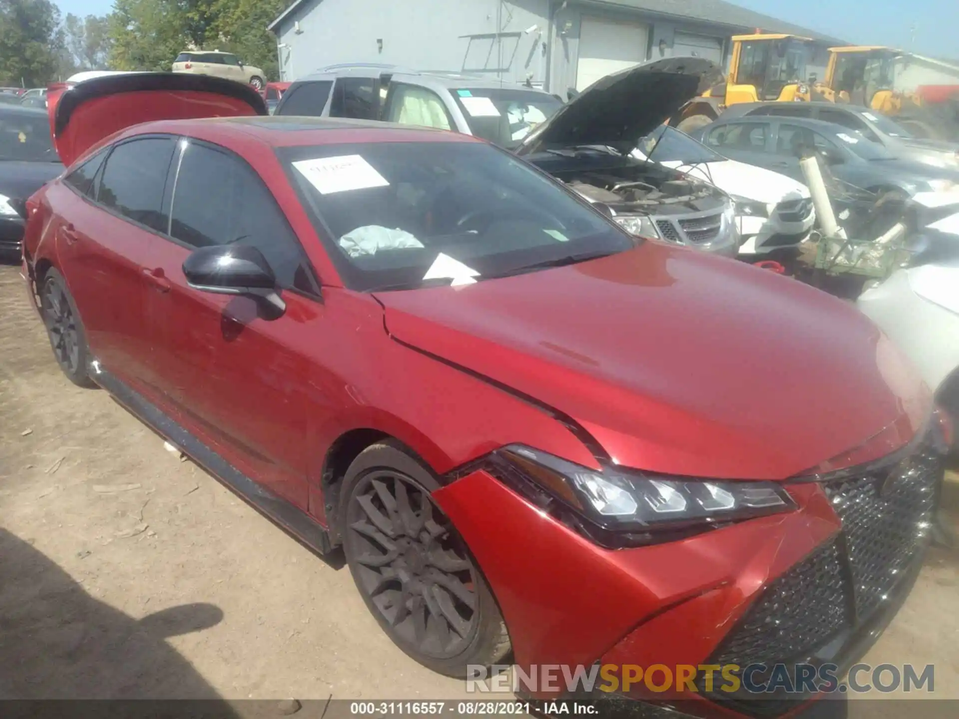 1 Photograph of a damaged car 4T1FZ1FB5LU049069 TOYOTA AVALON 2020