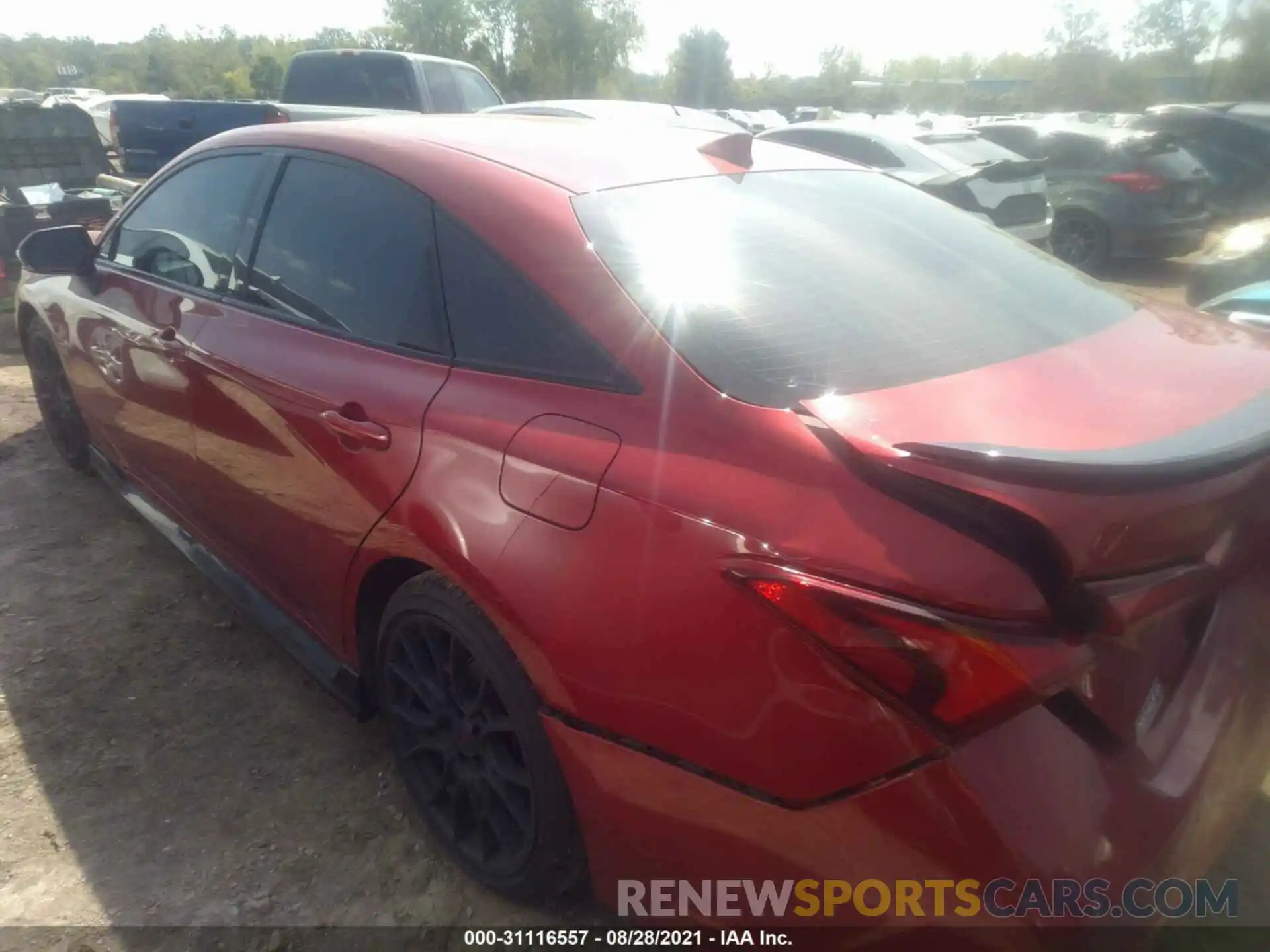 3 Photograph of a damaged car 4T1FZ1FB5LU049069 TOYOTA AVALON 2020