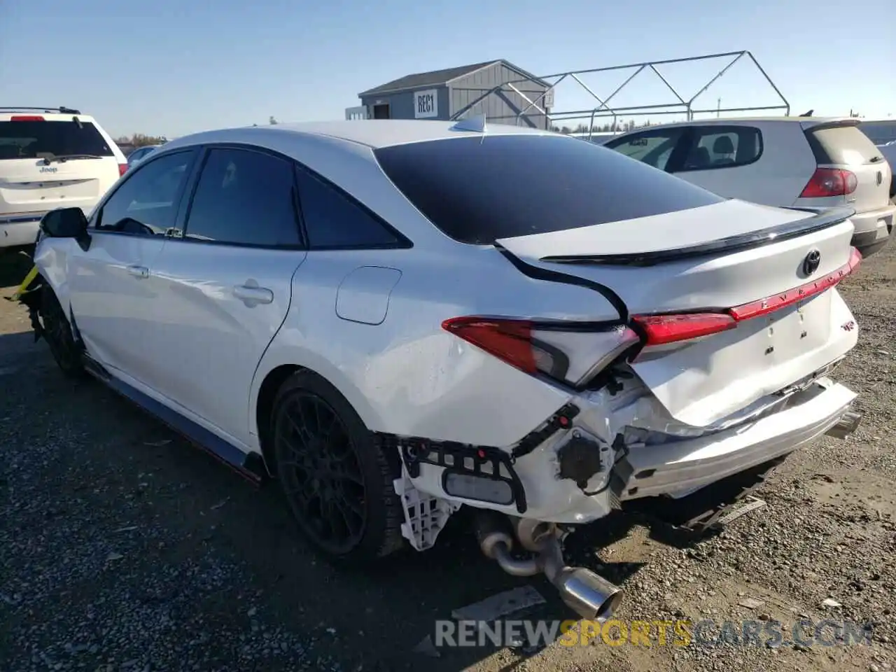 3 Photograph of a damaged car 4T1FZ1FB6LU049856 TOYOTA AVALON 2020