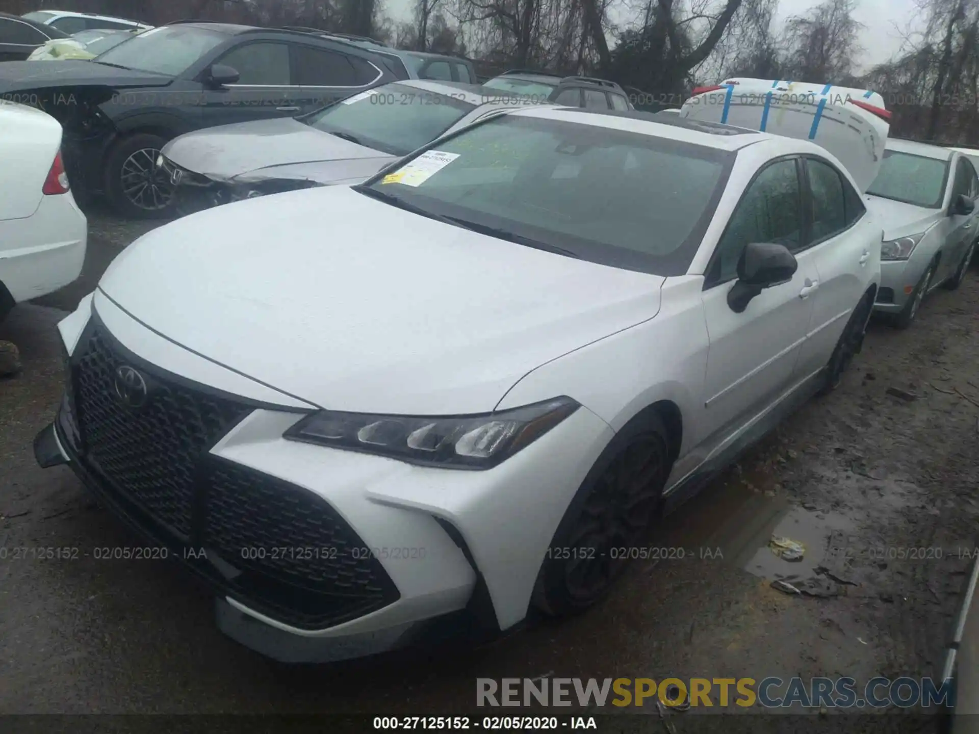 2 Photograph of a damaged car 4T1FZ1FB7LU040227 TOYOTA AVALON 2020