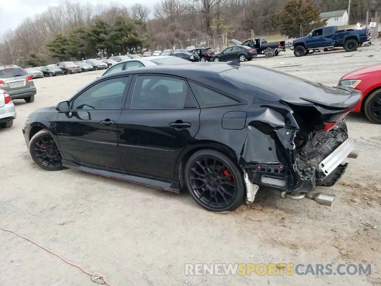 2 Photograph of a damaged car 4T1FZ1FB8LU046165 TOYOTA AVALON 2020