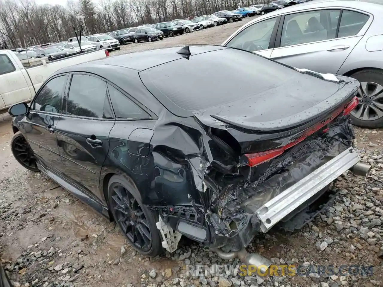 3 Photograph of a damaged car 4T1FZ1FB8LU046165 TOYOTA AVALON 2020