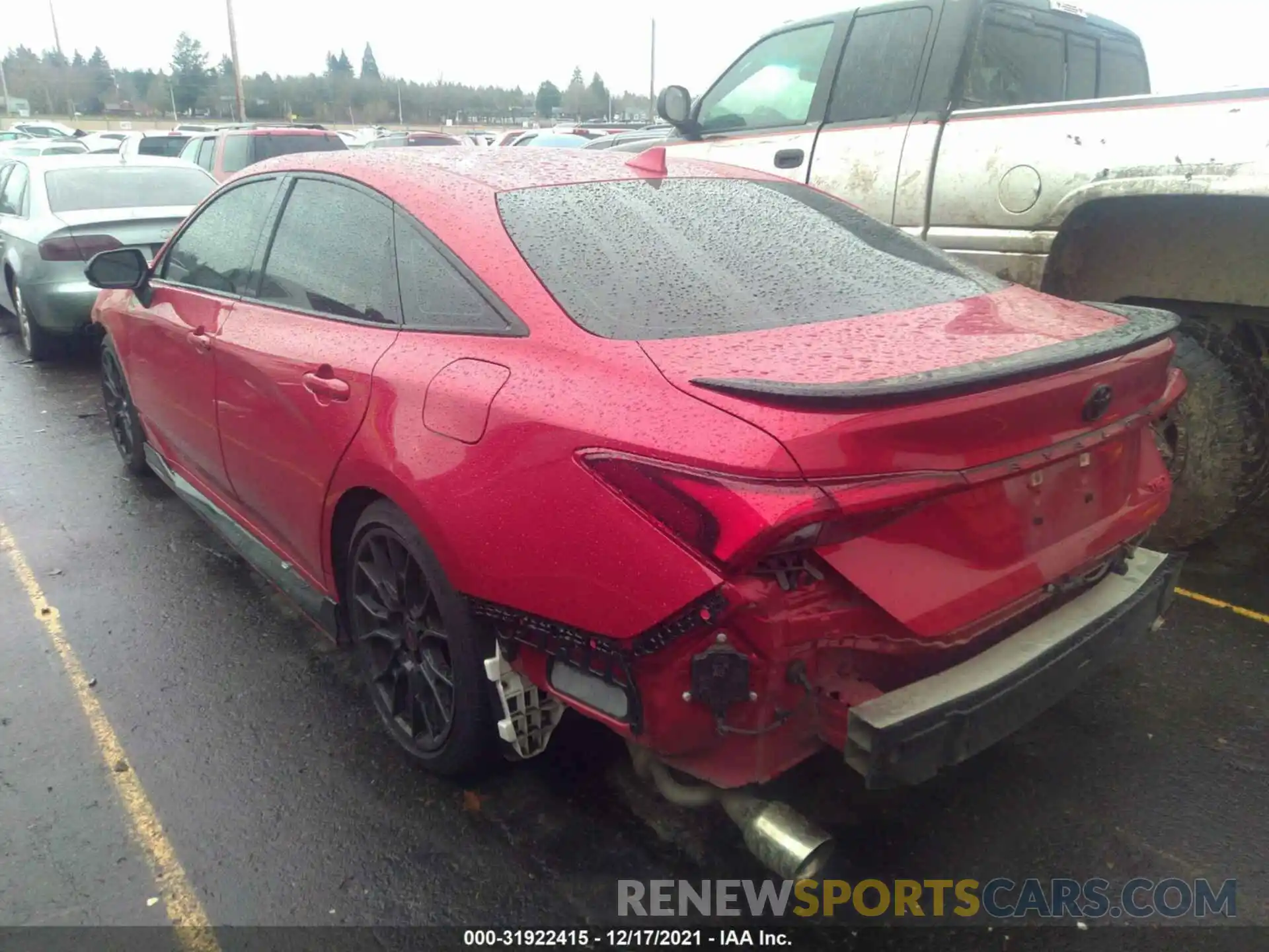 3 Photograph of a damaged car 4T1FZ1FB9LU045719 TOYOTA AVALON 2020