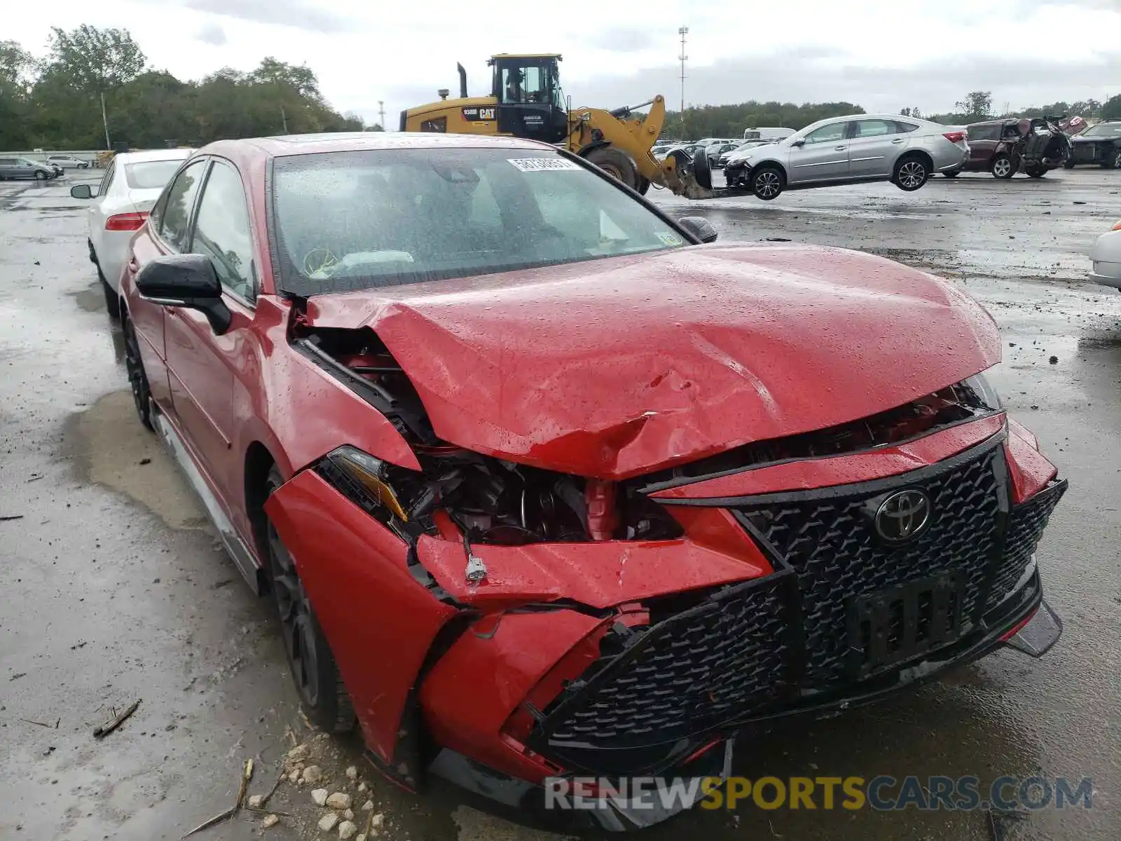 1 Photograph of a damaged car 4T1FZ1FB9LU054162 TOYOTA AVALON 2020