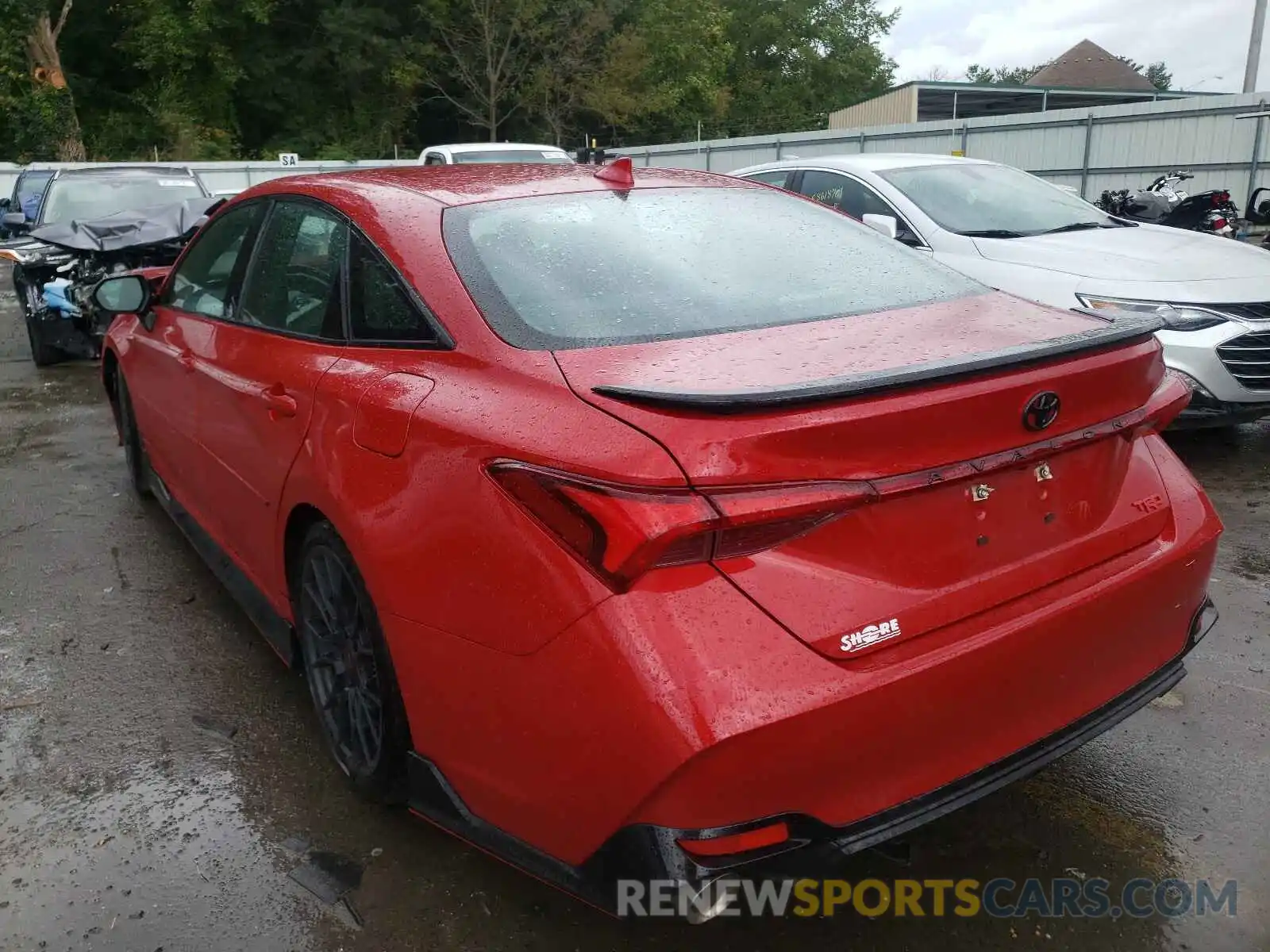 3 Photograph of a damaged car 4T1FZ1FB9LU054162 TOYOTA AVALON 2020