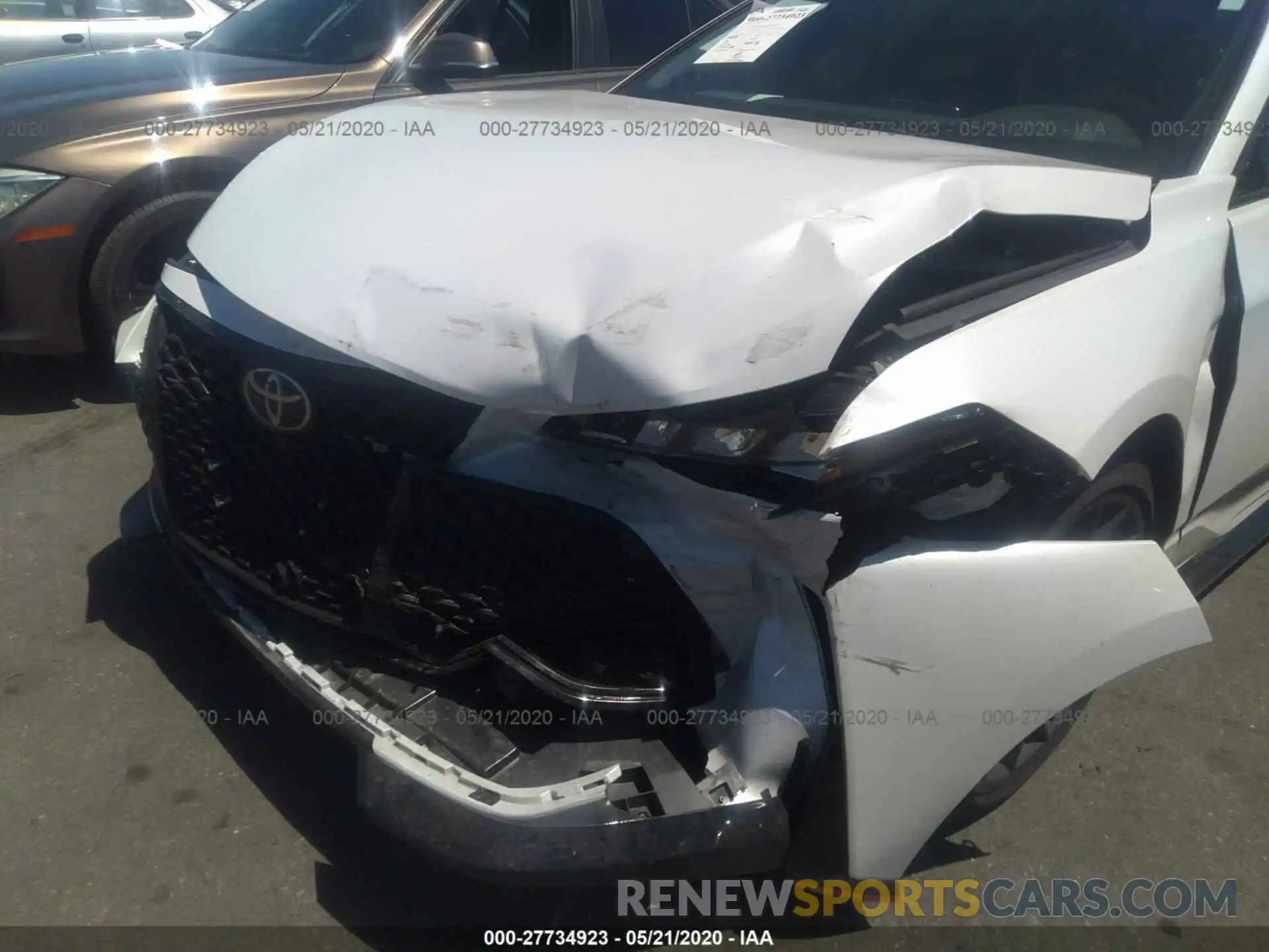 6 Photograph of a damaged car 4T1FZ1FBXLU043932 TOYOTA AVALON 2020