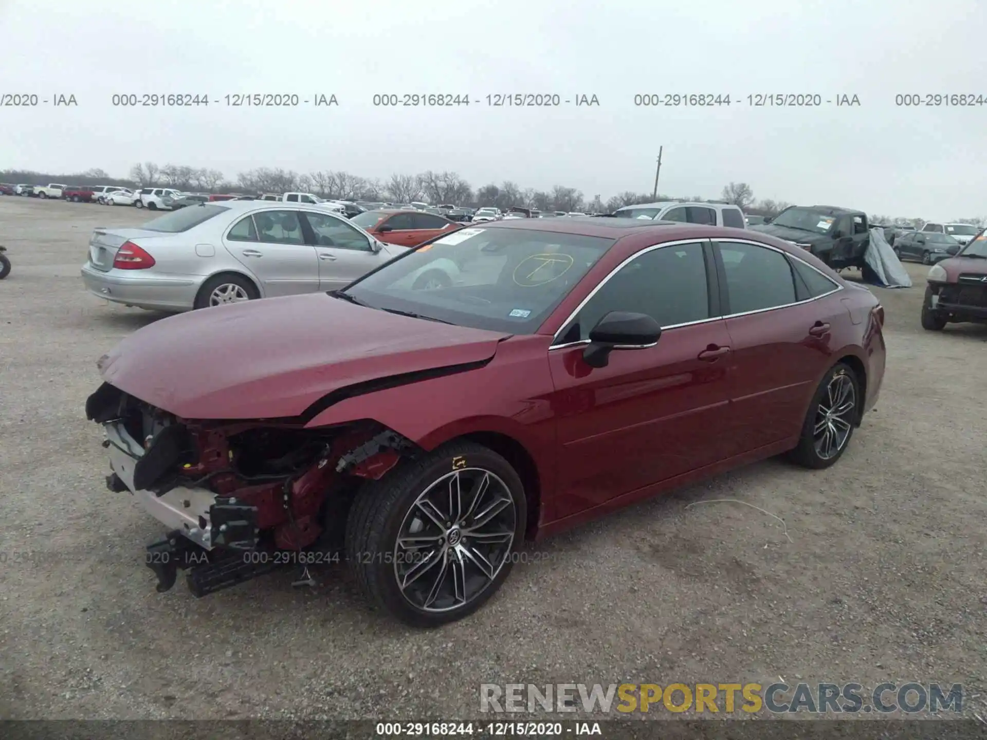 2 Photograph of a damaged car 4T1GZ1FB5LU044118 TOYOTA AVALON 2020