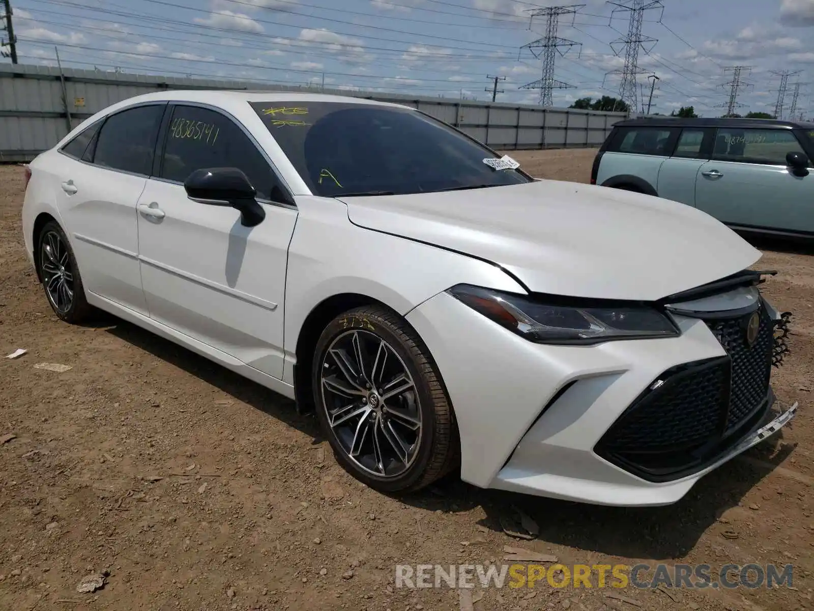 1 Photograph of a damaged car 4T1GZ1FBXLU049928 TOYOTA AVALON 2020