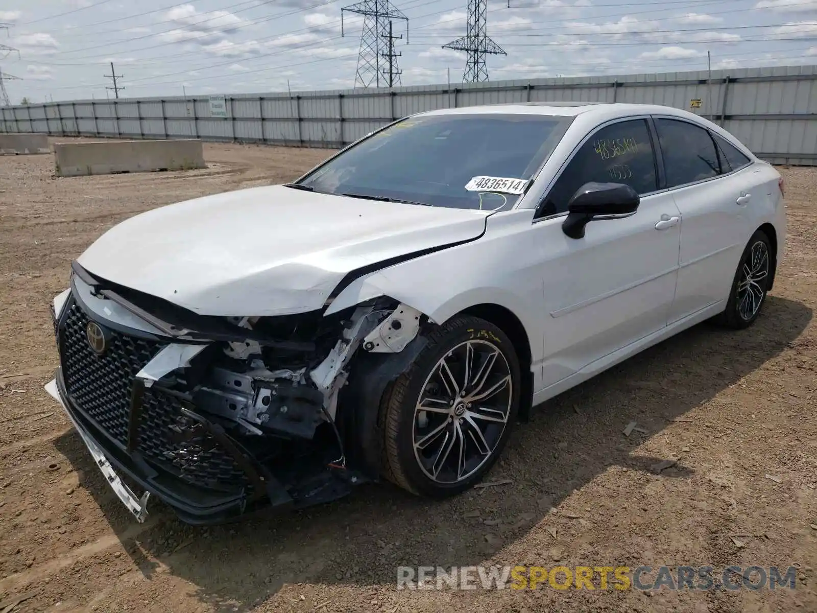 2 Photograph of a damaged car 4T1GZ1FBXLU049928 TOYOTA AVALON 2020