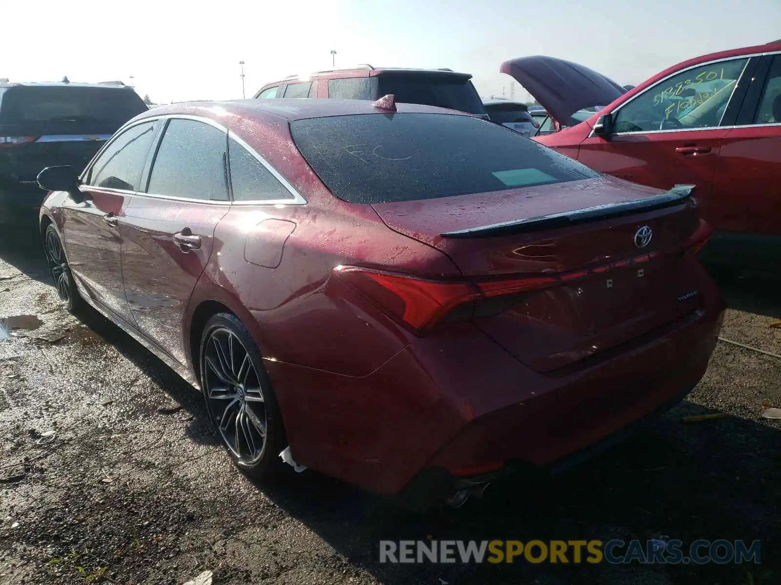 3 Photograph of a damaged car 4T1HZ1FB1LU039602 TOYOTA AVALON 2020