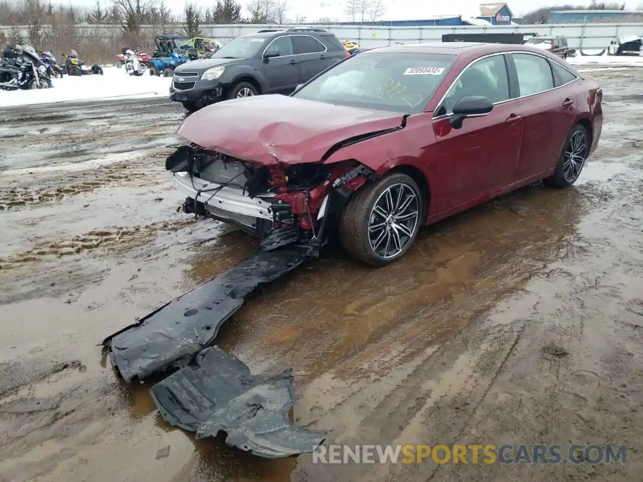 2 Photograph of a damaged car 4T1HZ1FB5LU042664 TOYOTA AVALON 2020