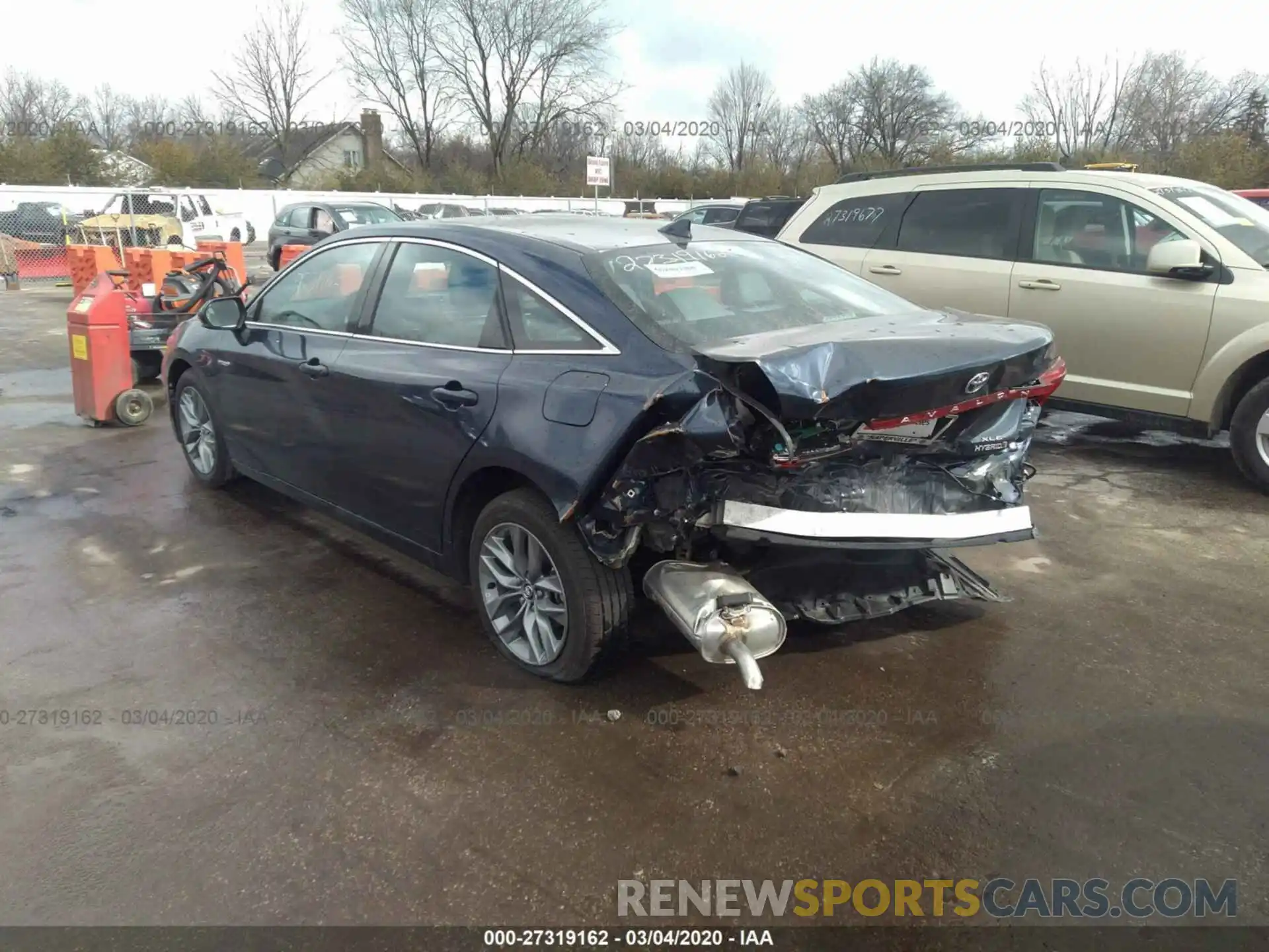 3 Photograph of a damaged car 4T1J21FB9LU012069 TOYOTA AVALON 2020