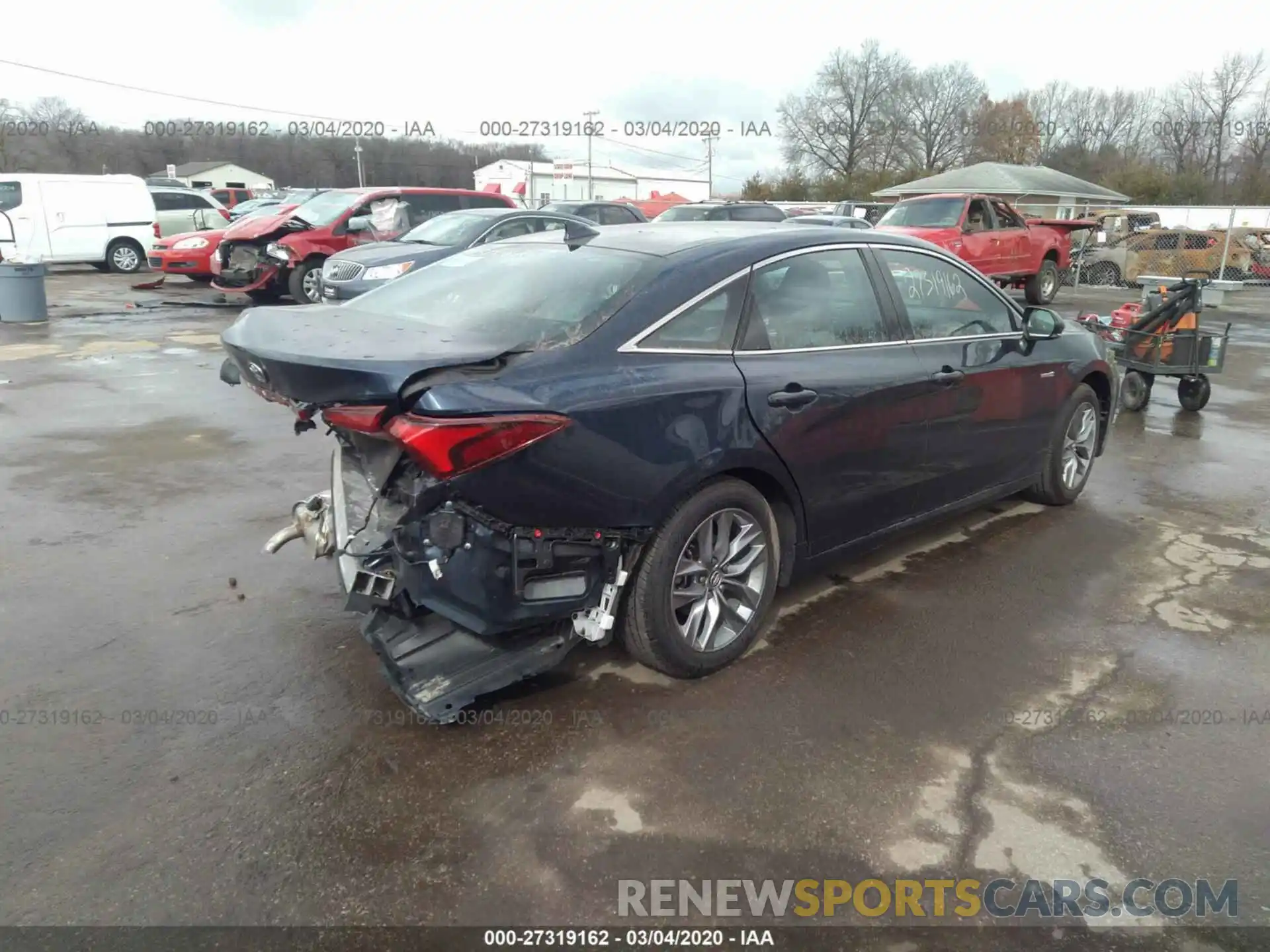 4 Photograph of a damaged car 4T1J21FB9LU012069 TOYOTA AVALON 2020