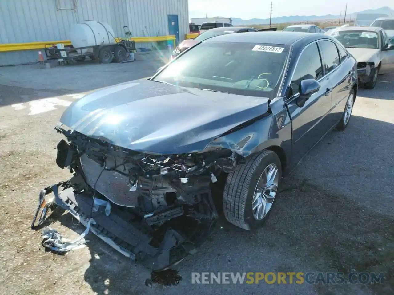 2 Photograph of a damaged car 4T1JZ1FB1LU055283 TOYOTA AVALON 2020