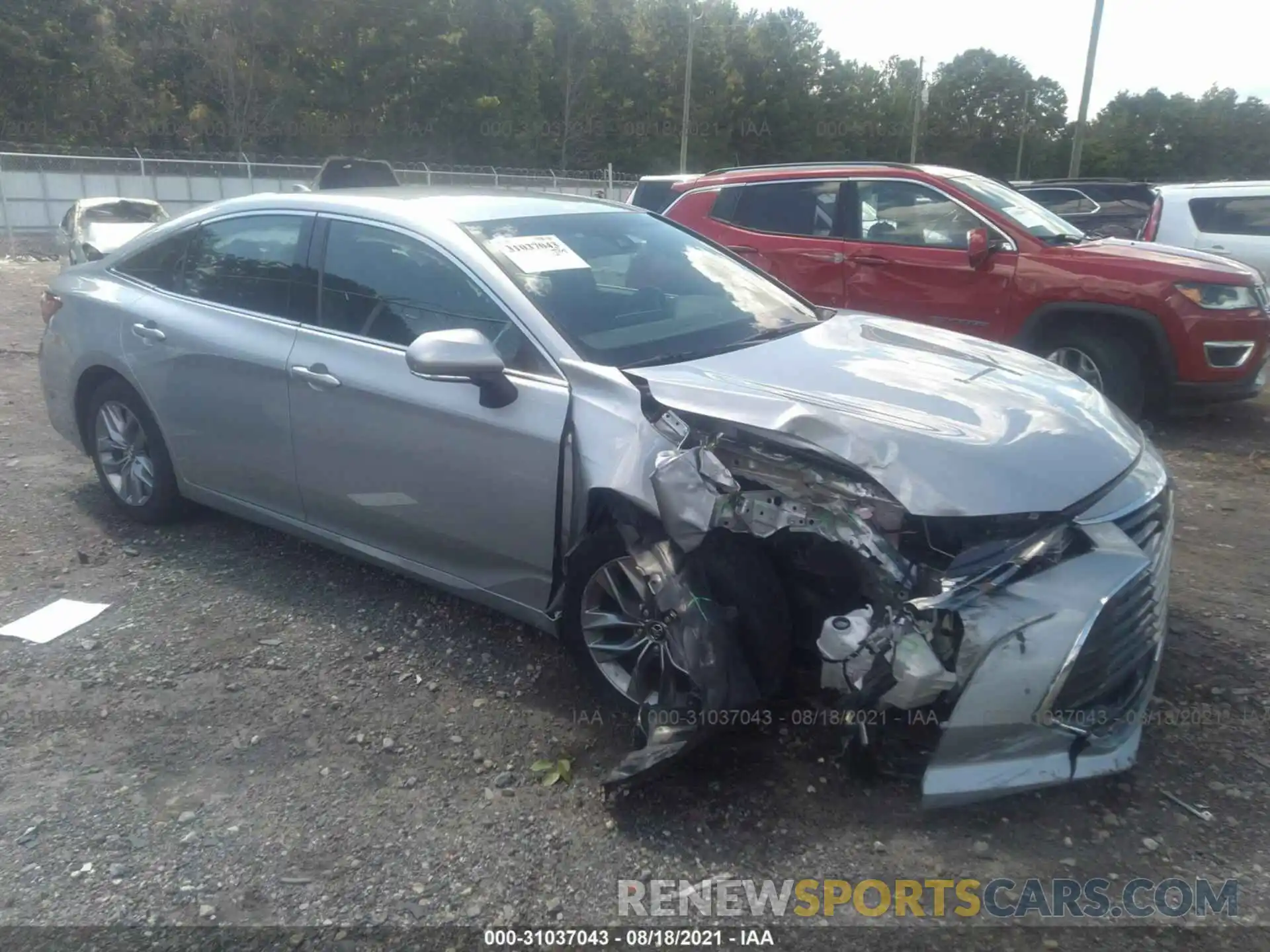 1 Photograph of a damaged car 4T1JZ1FB3LU049047 TOYOTA AVALON 2020