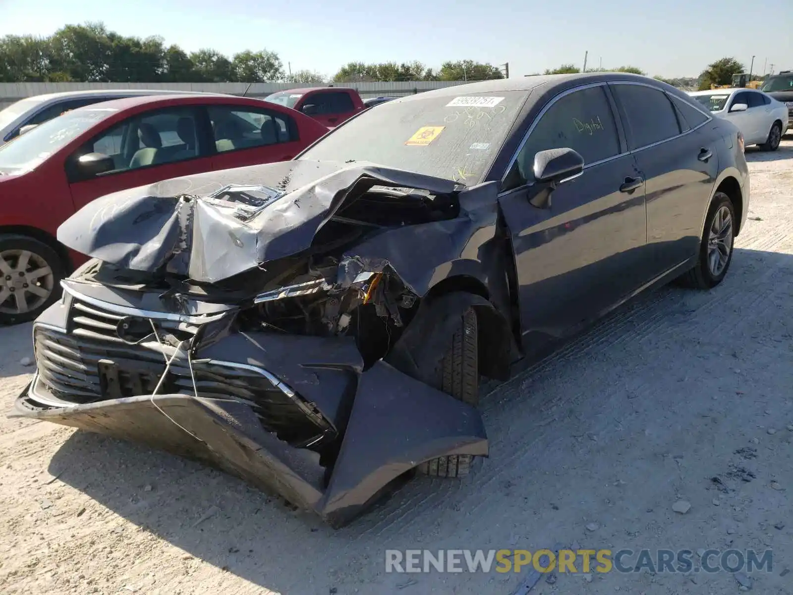 2 Photograph of a damaged car 4T1JZ1FB3LU049890 TOYOTA AVALON 2020