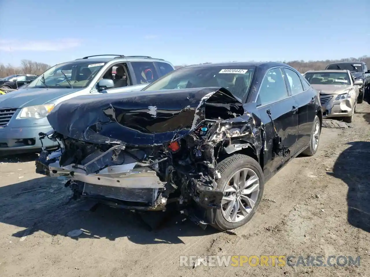 2 Photograph of a damaged car 4T1JZ1FB6LU044814 TOYOTA AVALON 2020