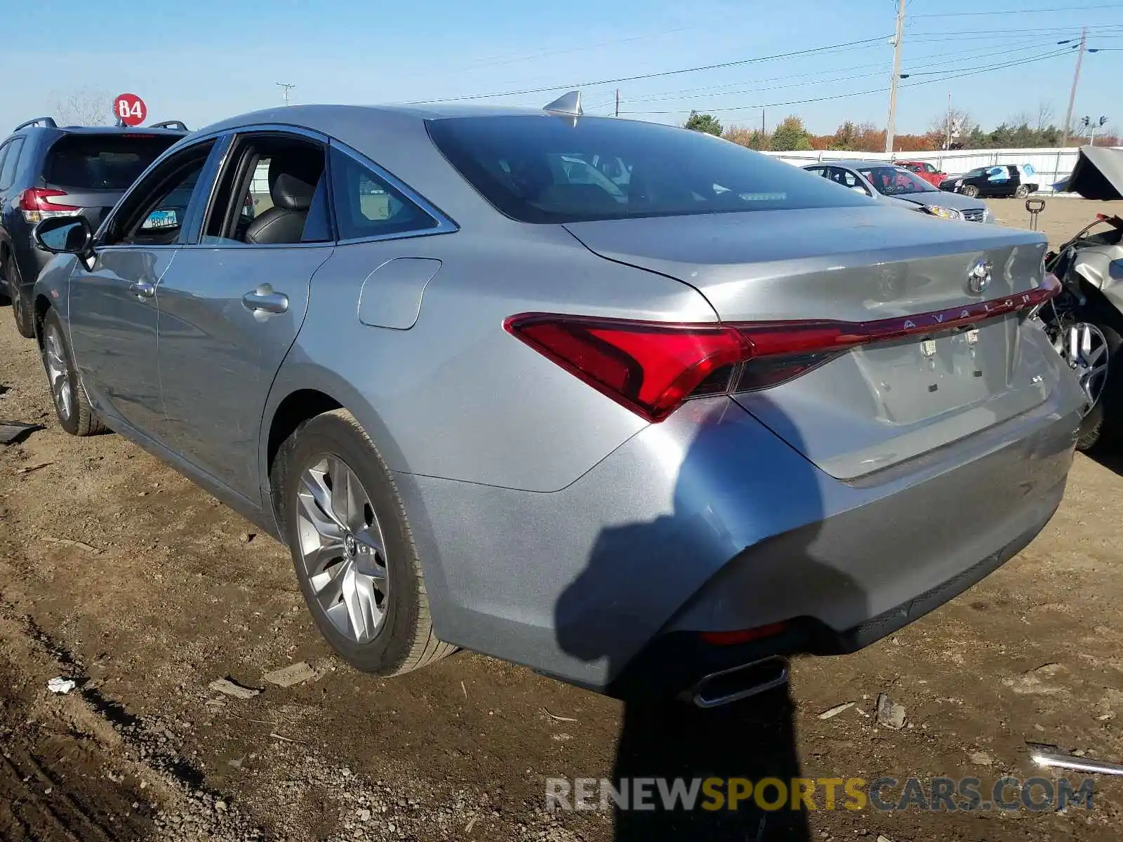 3 Photograph of a damaged car 4T1JZ1FB6LU050449 TOYOTA AVALON 2020