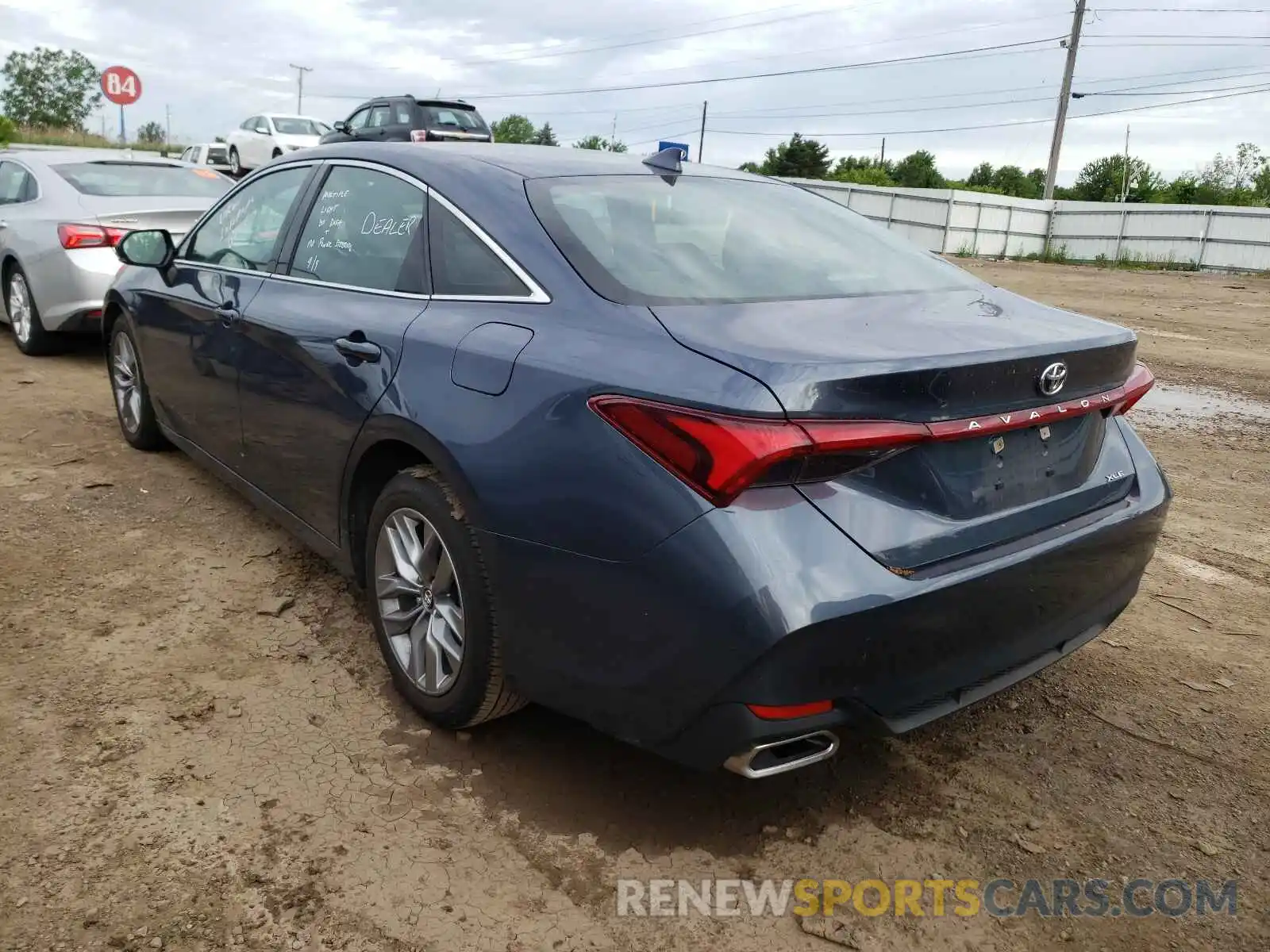 3 Photograph of a damaged car 4T1JZ1FB6LU050483 TOYOTA AVALON 2020