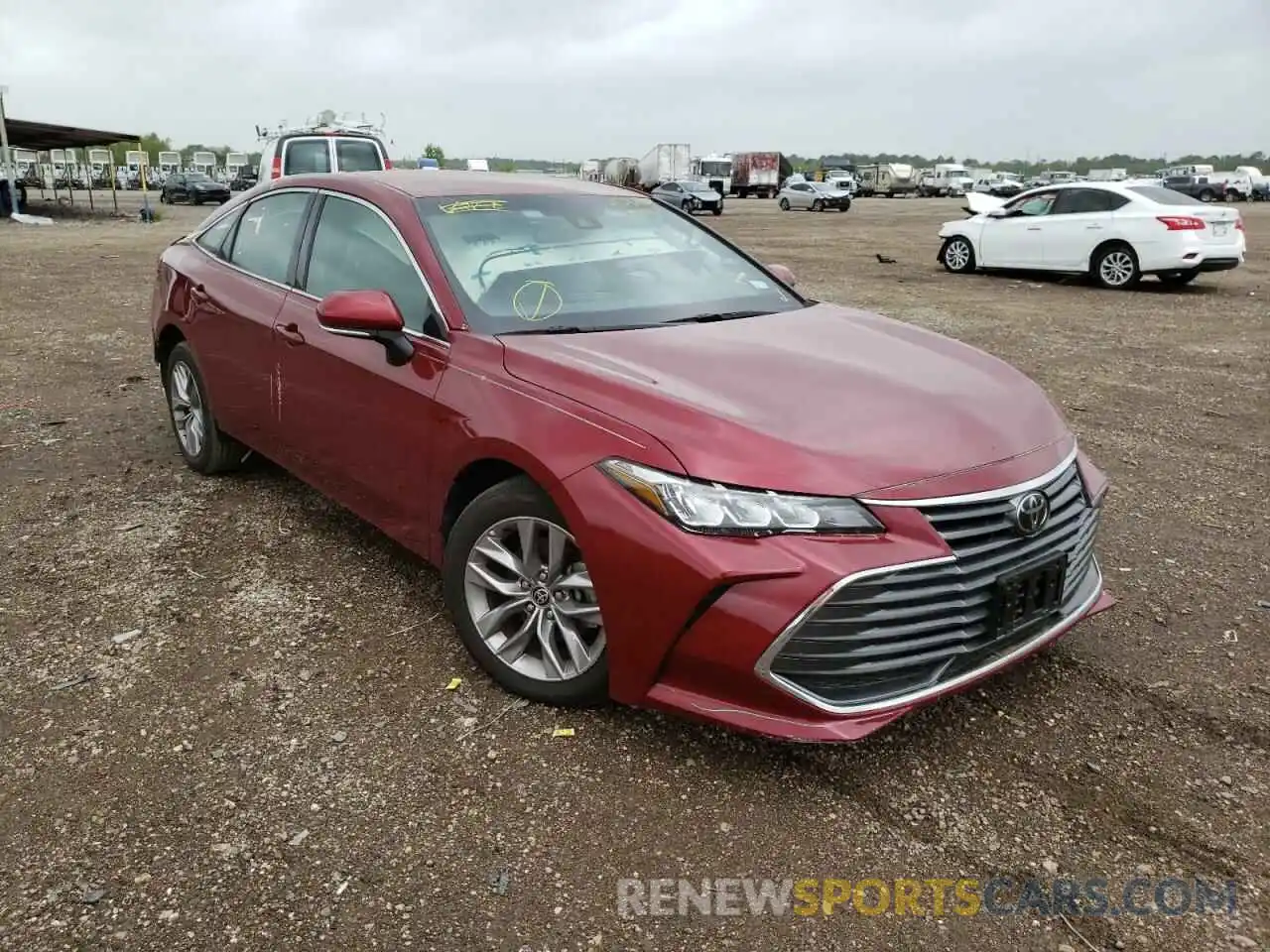 1 Photograph of a damaged car 4T1JZ1FB6LU054324 TOYOTA AVALON 2020