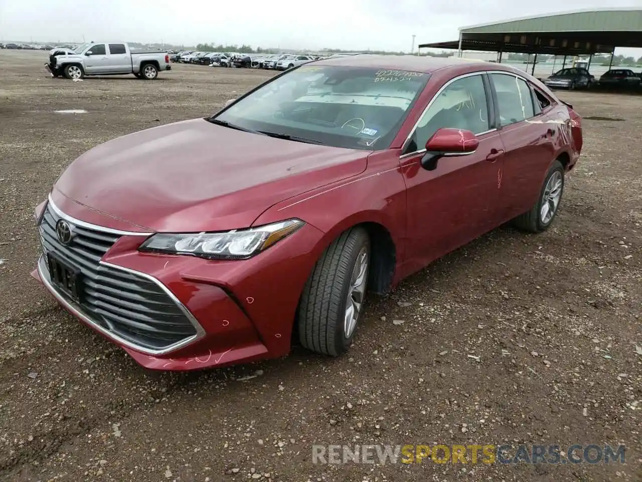 2 Photograph of a damaged car 4T1JZ1FB6LU054324 TOYOTA AVALON 2020