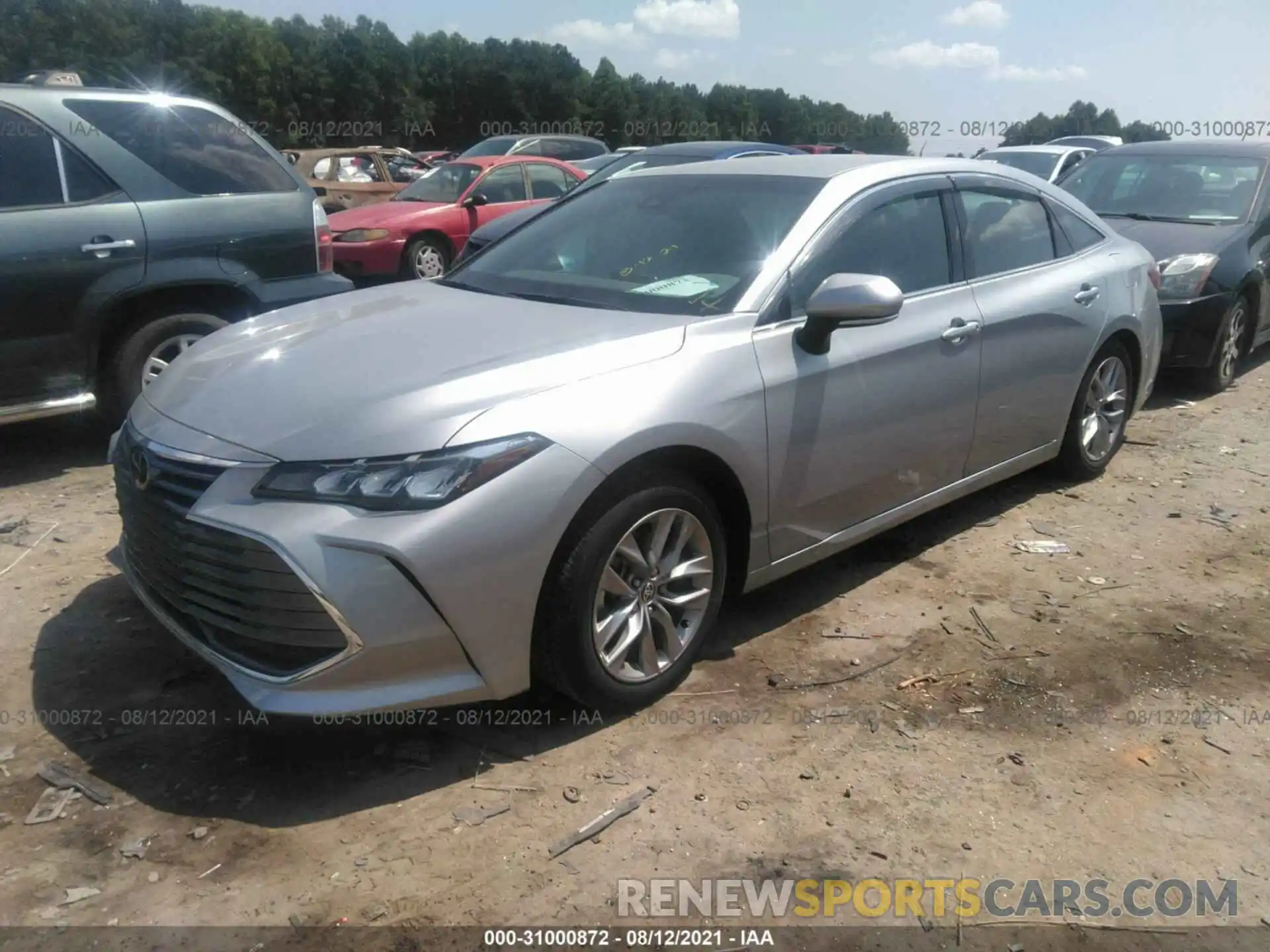 2 Photograph of a damaged car 4T1JZ1FB6LU055795 TOYOTA AVALON 2020