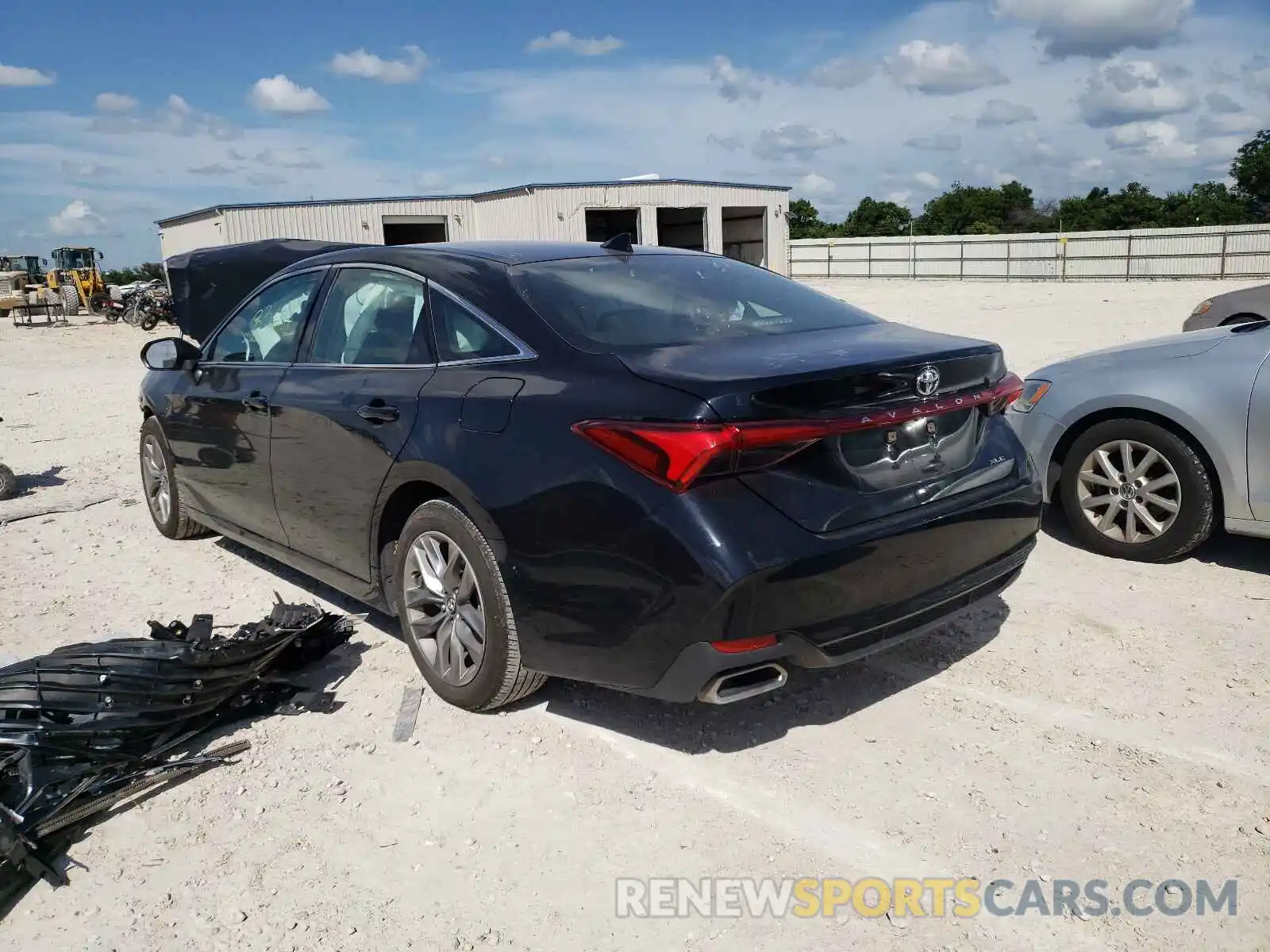 3 Photograph of a damaged car 4T1JZ1FB7LU049777 TOYOTA AVALON 2020