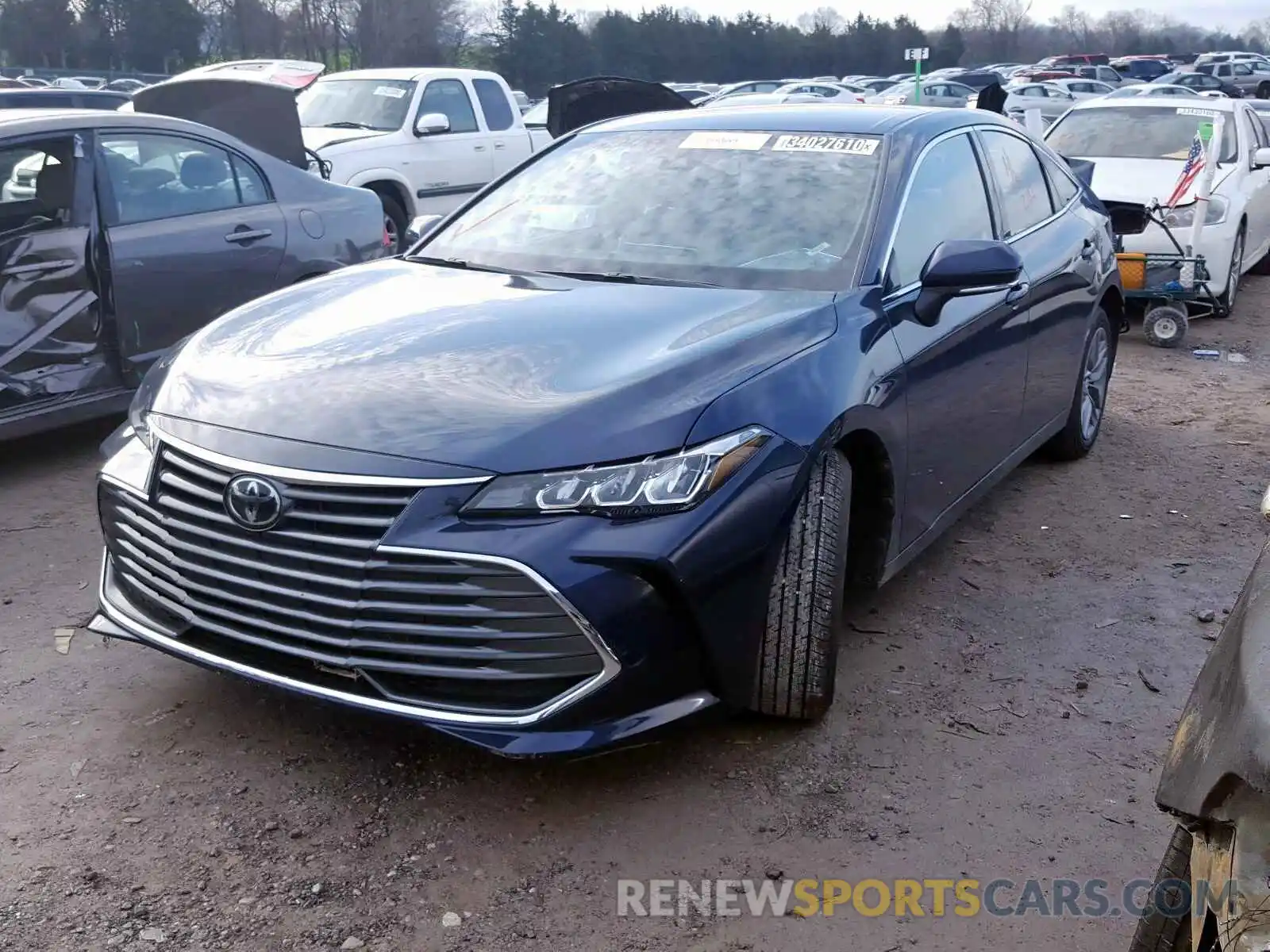 2 Photograph of a damaged car 4T1JZ1FB9LU050512 TOYOTA AVALON 2020