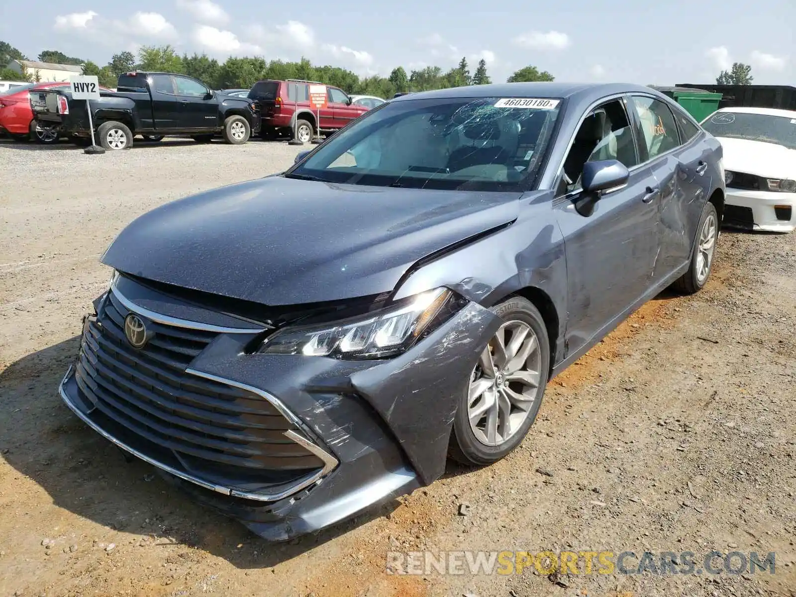 2 Photograph of a damaged car 4T1JZ1FBXLU050017 TOYOTA AVALON 2020