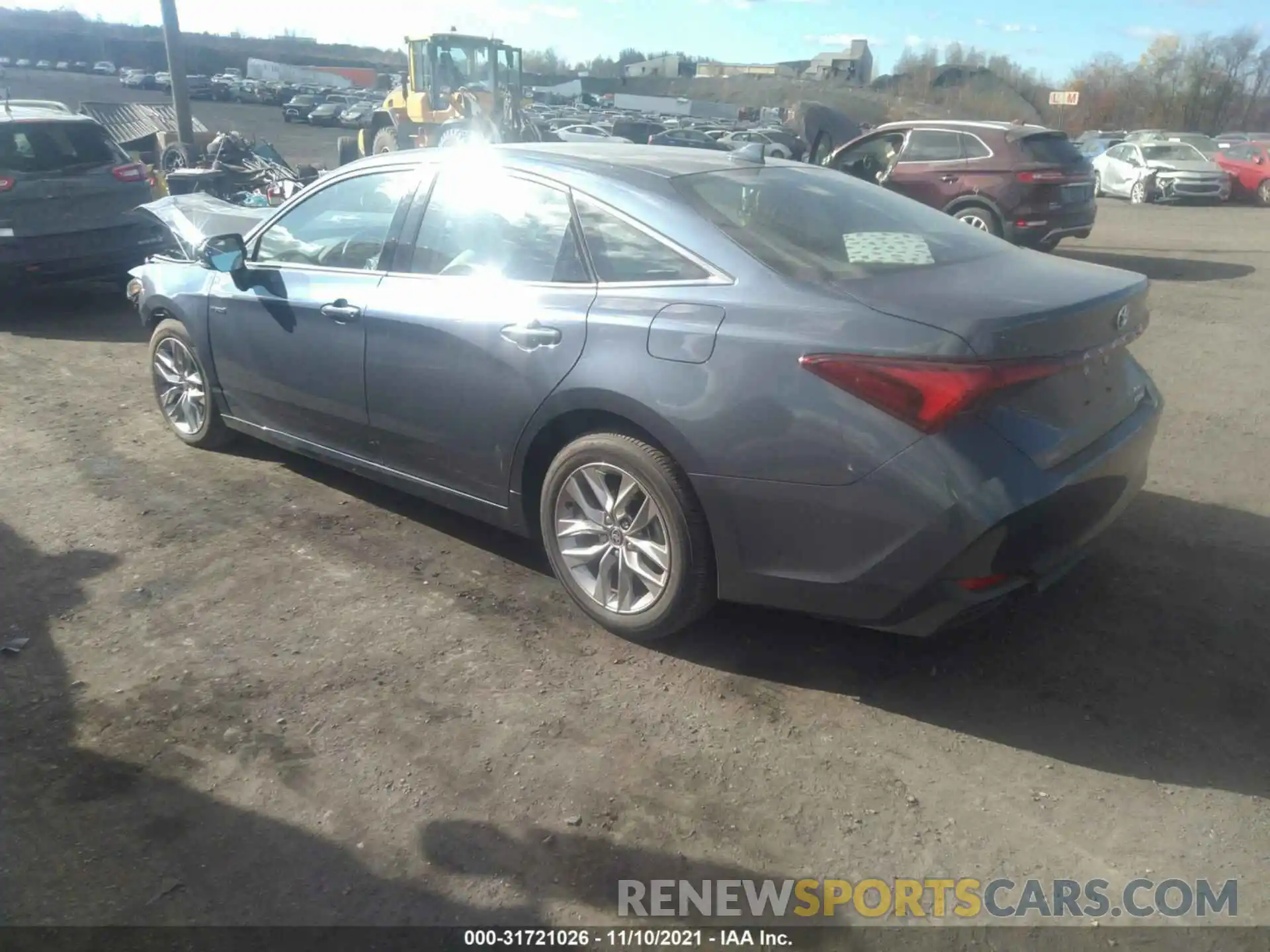 3 Photograph of a damaged car 4T1AA1AB4MU003145 TOYOTA AVALON 2021