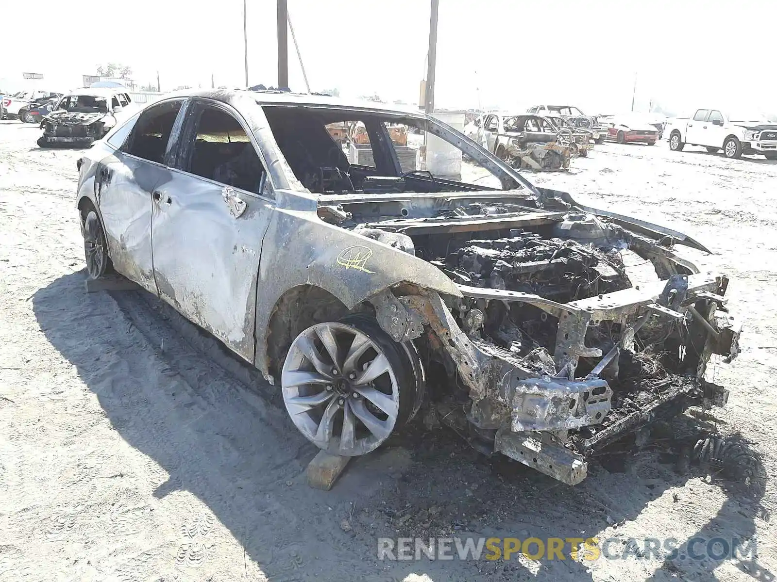 1 Photograph of a damaged car 4T1AA1AB6MU003258 TOYOTA AVALON 2021