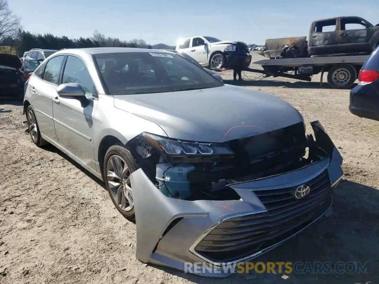 1 Photograph of a damaged car 4T1AA1AB7MU005472 TOYOTA AVALON 2021