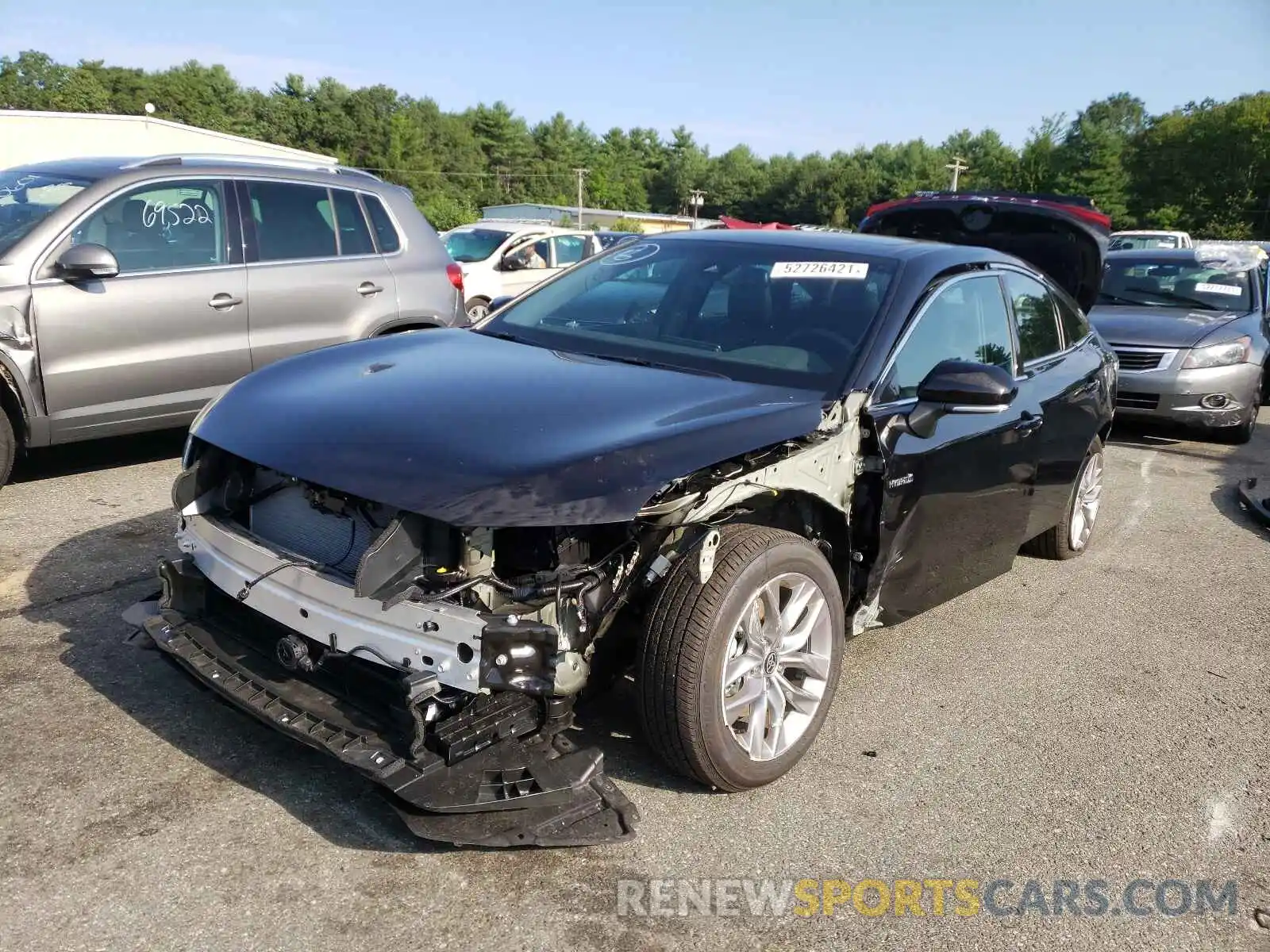 2 Photograph of a damaged car 4T1AA1AB7MU007481 TOYOTA AVALON 2021